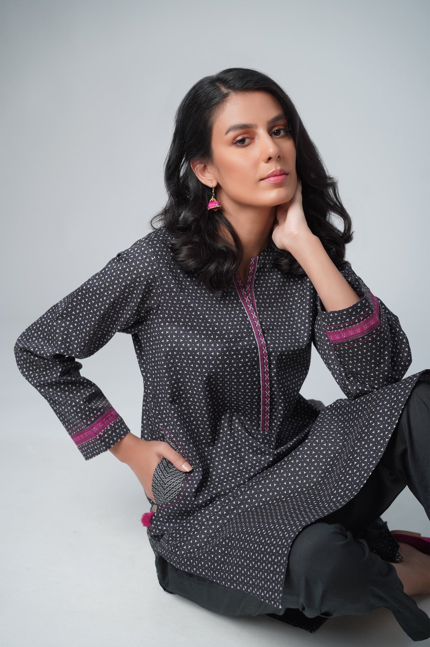 Stitched 1 Piece Printed Lawn