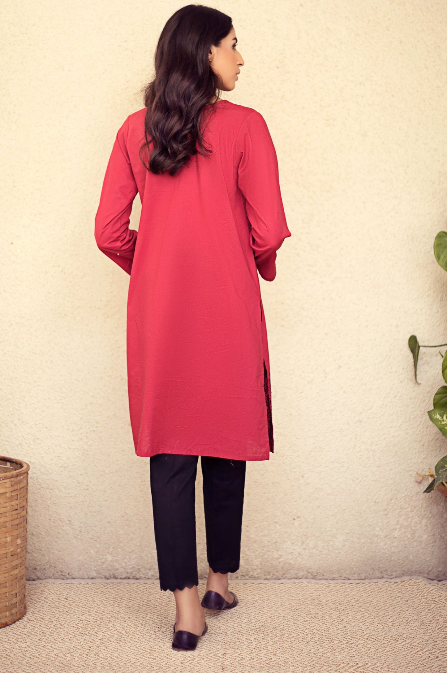 Stitched 1 Piece Embroidered Shirt