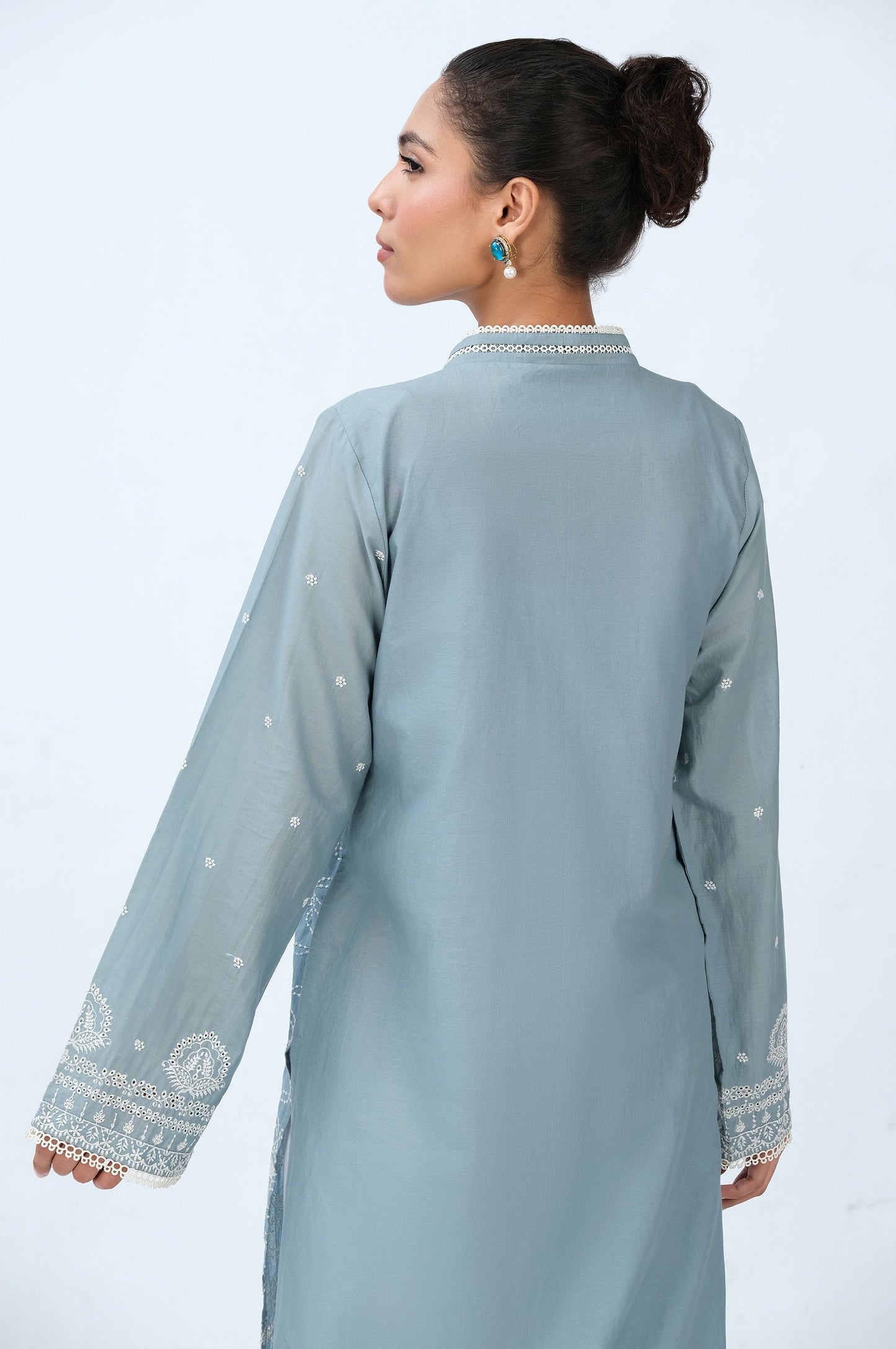 Stitched 1 Piece Chikankari Lawn Shirt