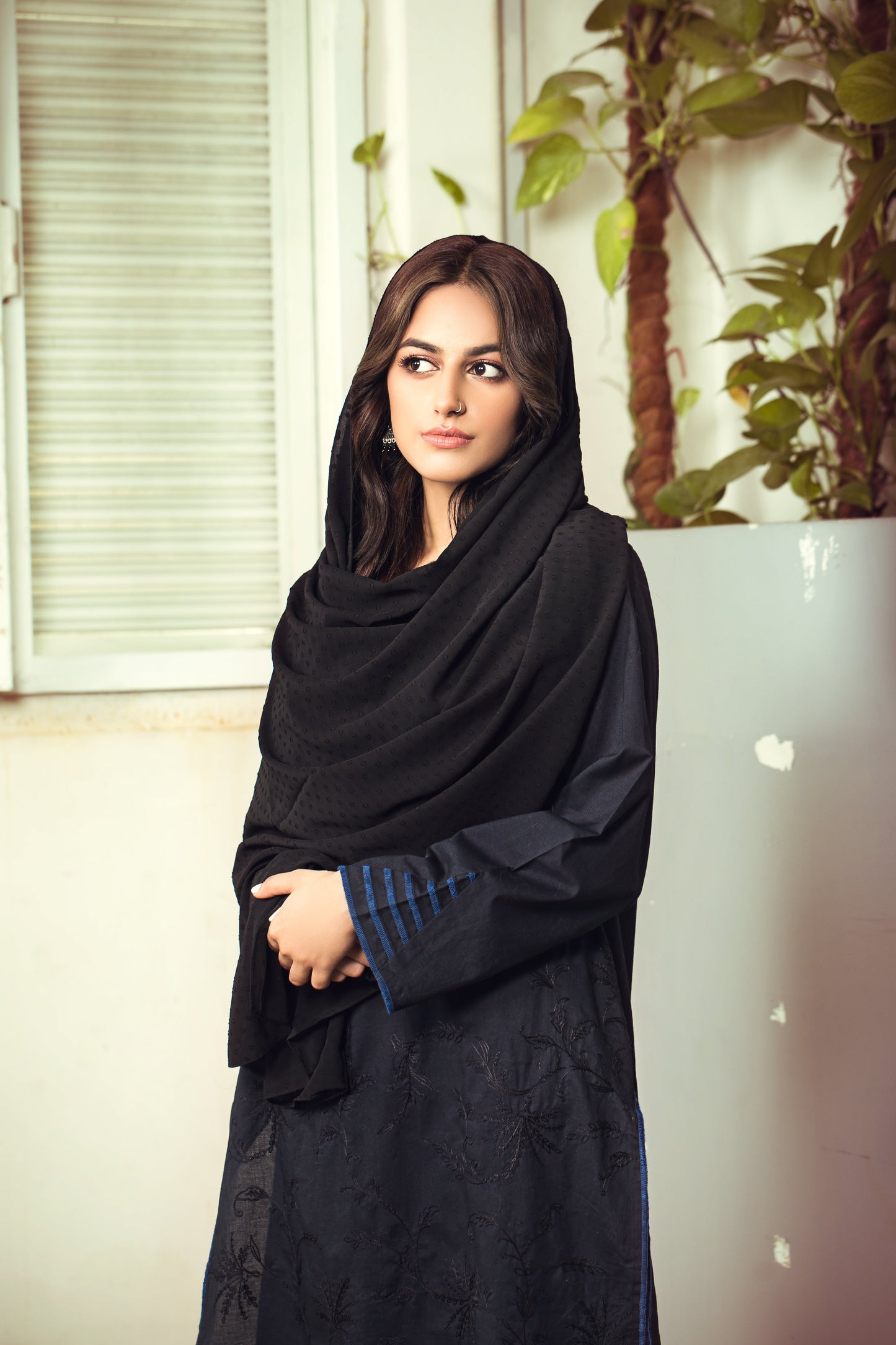 Stitched 1 Piece Embroidered Shirt