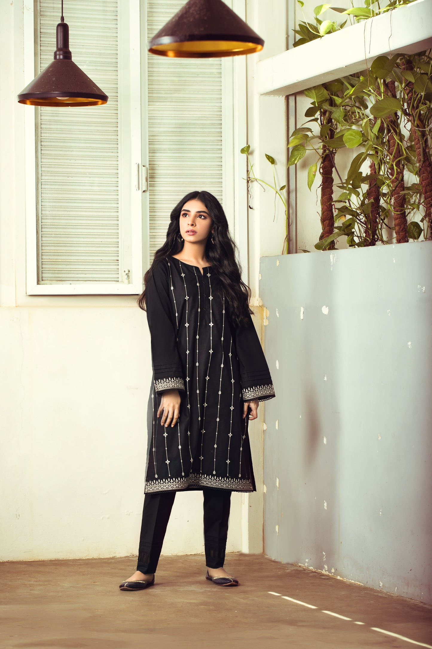 Stitched 1 Piece Embroidered Shirt