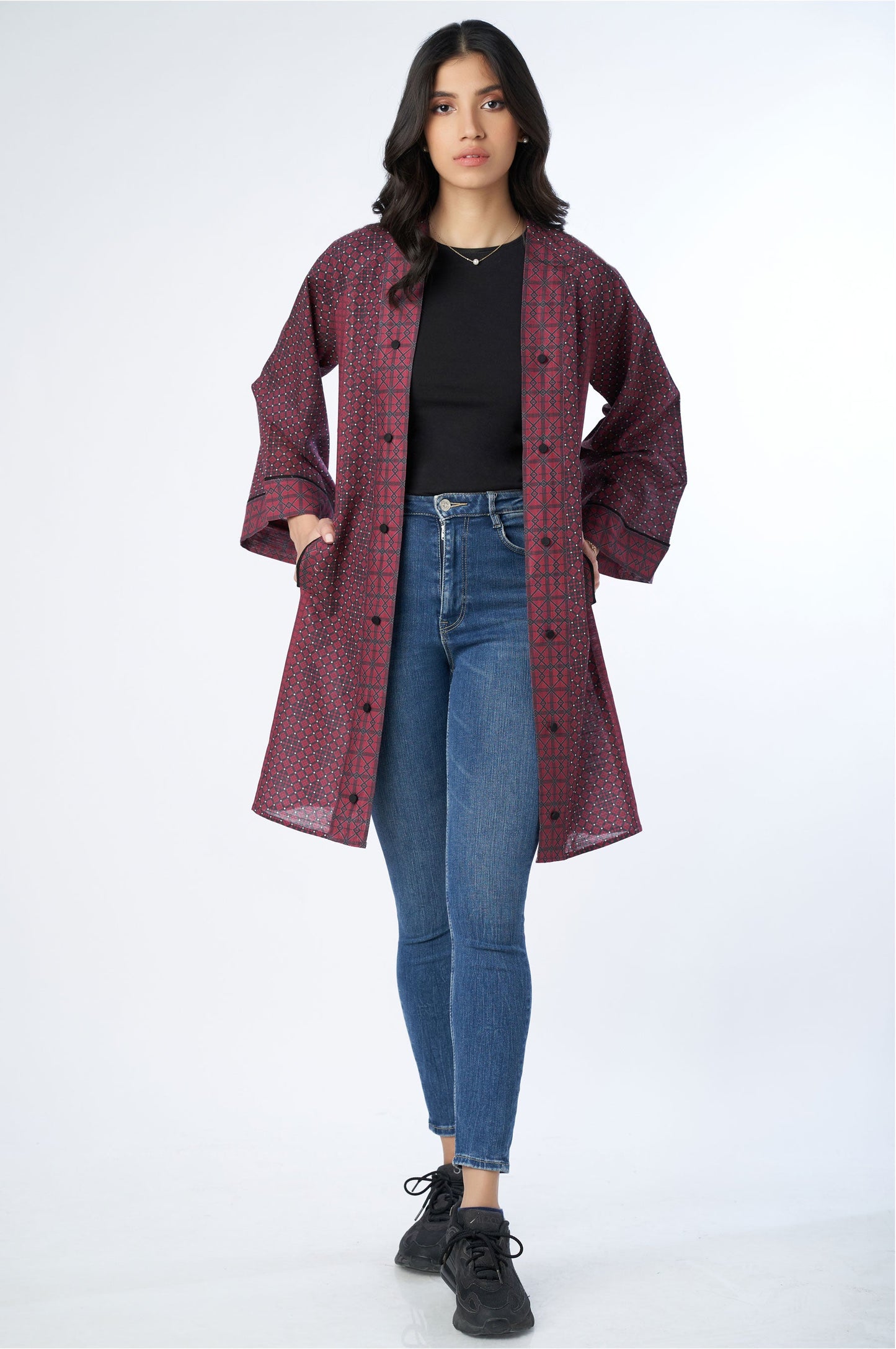 Stitched 1 piece Khaddar Shirt