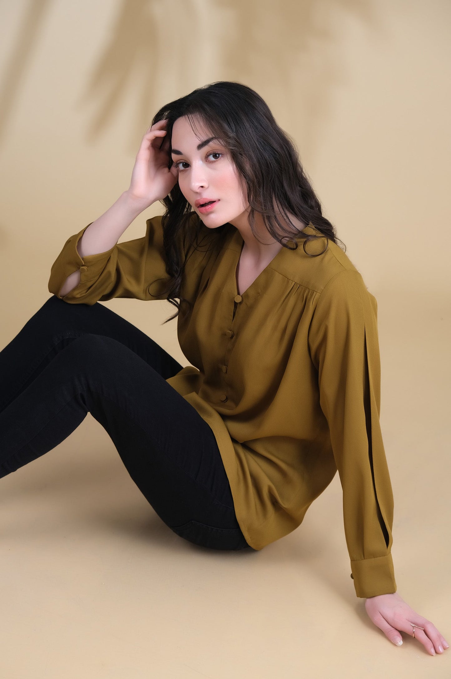 Stitched 1 Piece Crepe Top