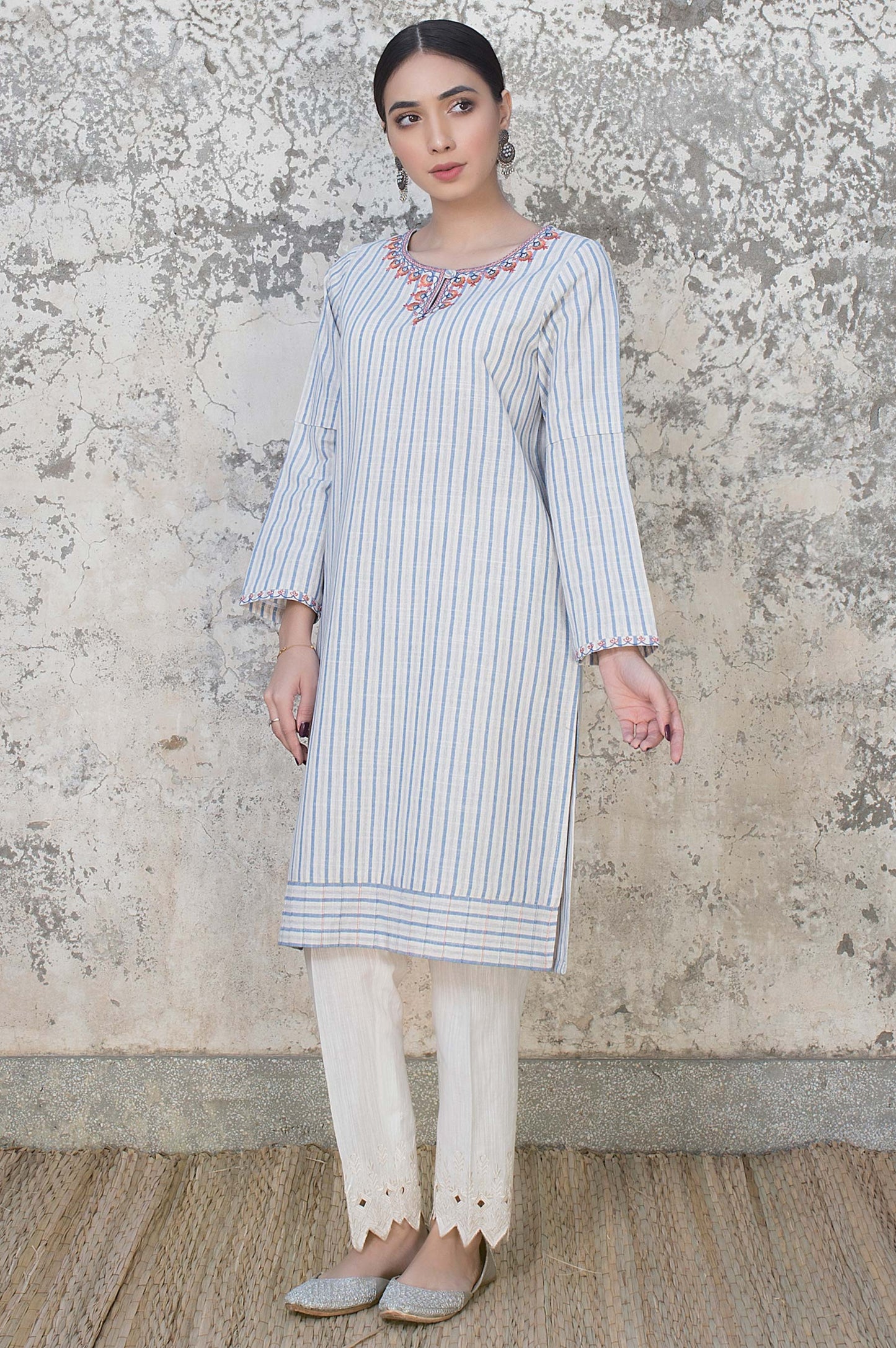 Stitched 1 Piece Yarn Dyed Shirt