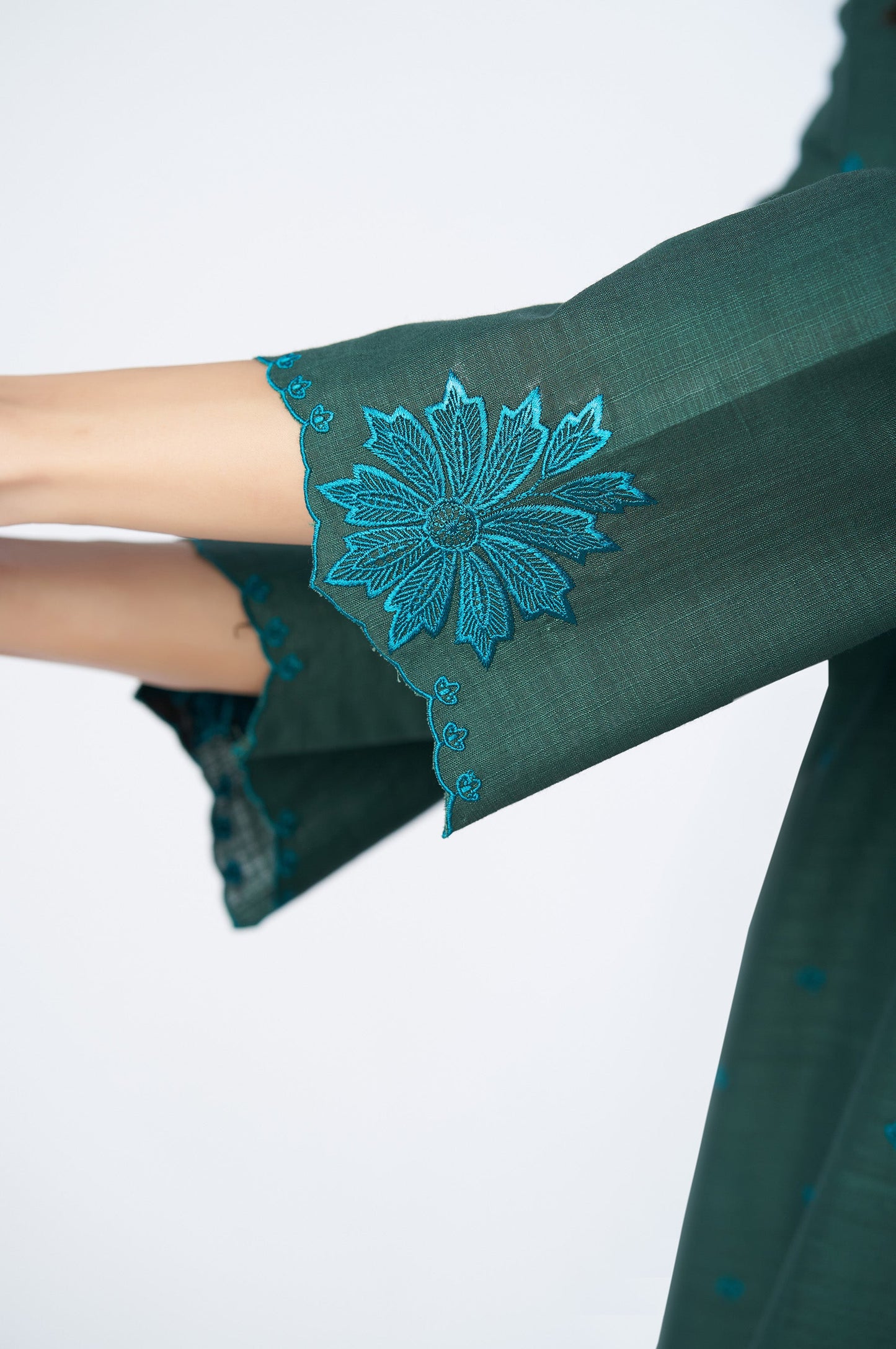 Stitched 2 Piece Cotton Slub Suit