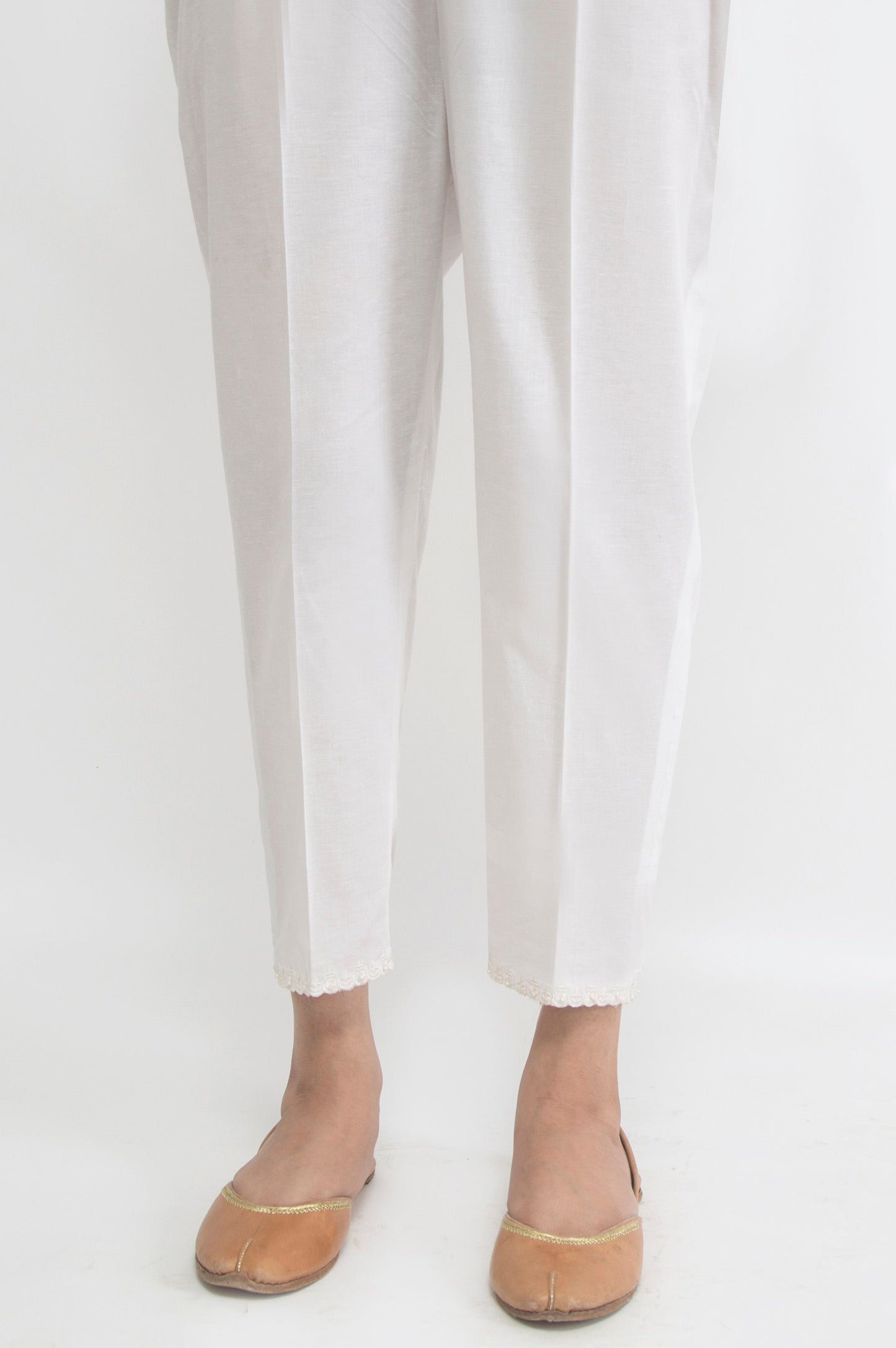 Capri Pants - Off-White