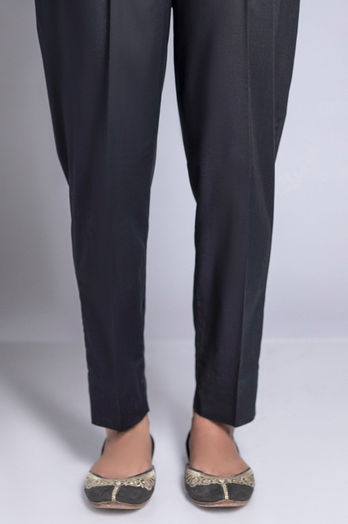 Unstitched Cambric Bottom - Black