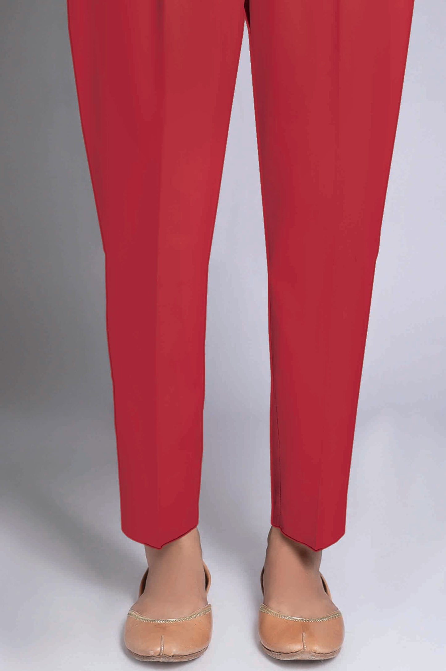 Unstitched Cambric Bottom - Maroon
