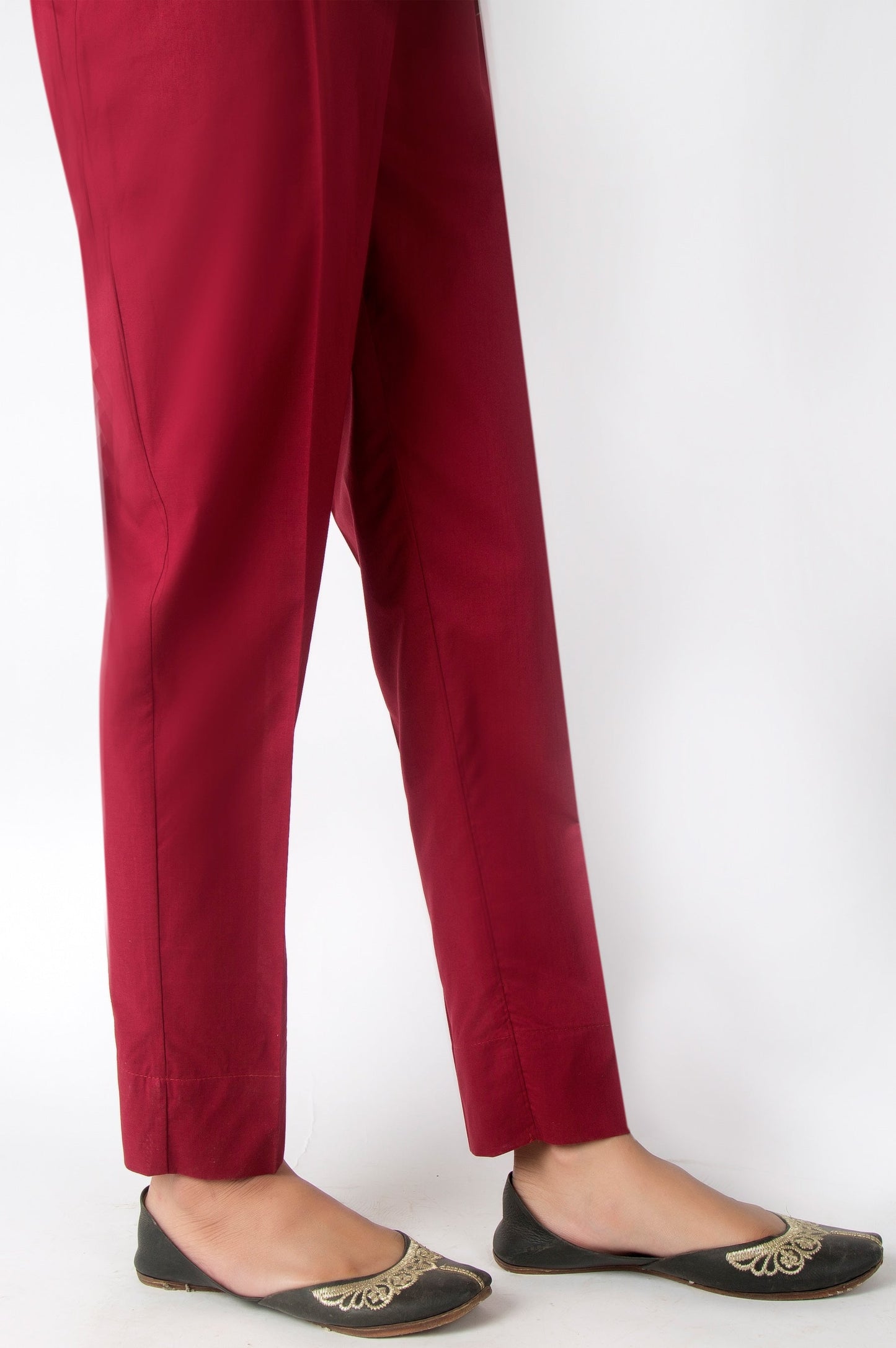 Basic Cambric Pants - Red