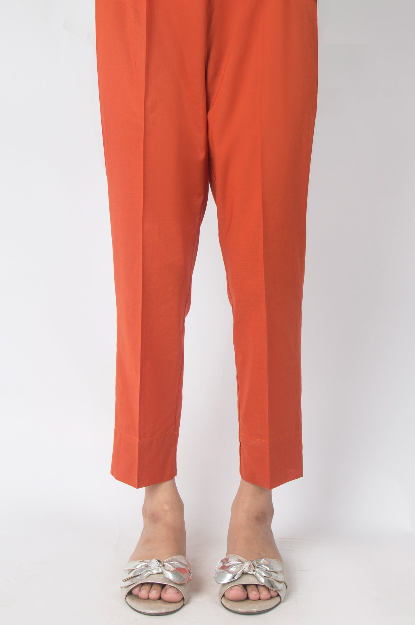 Basic Cambric Pants - Rust