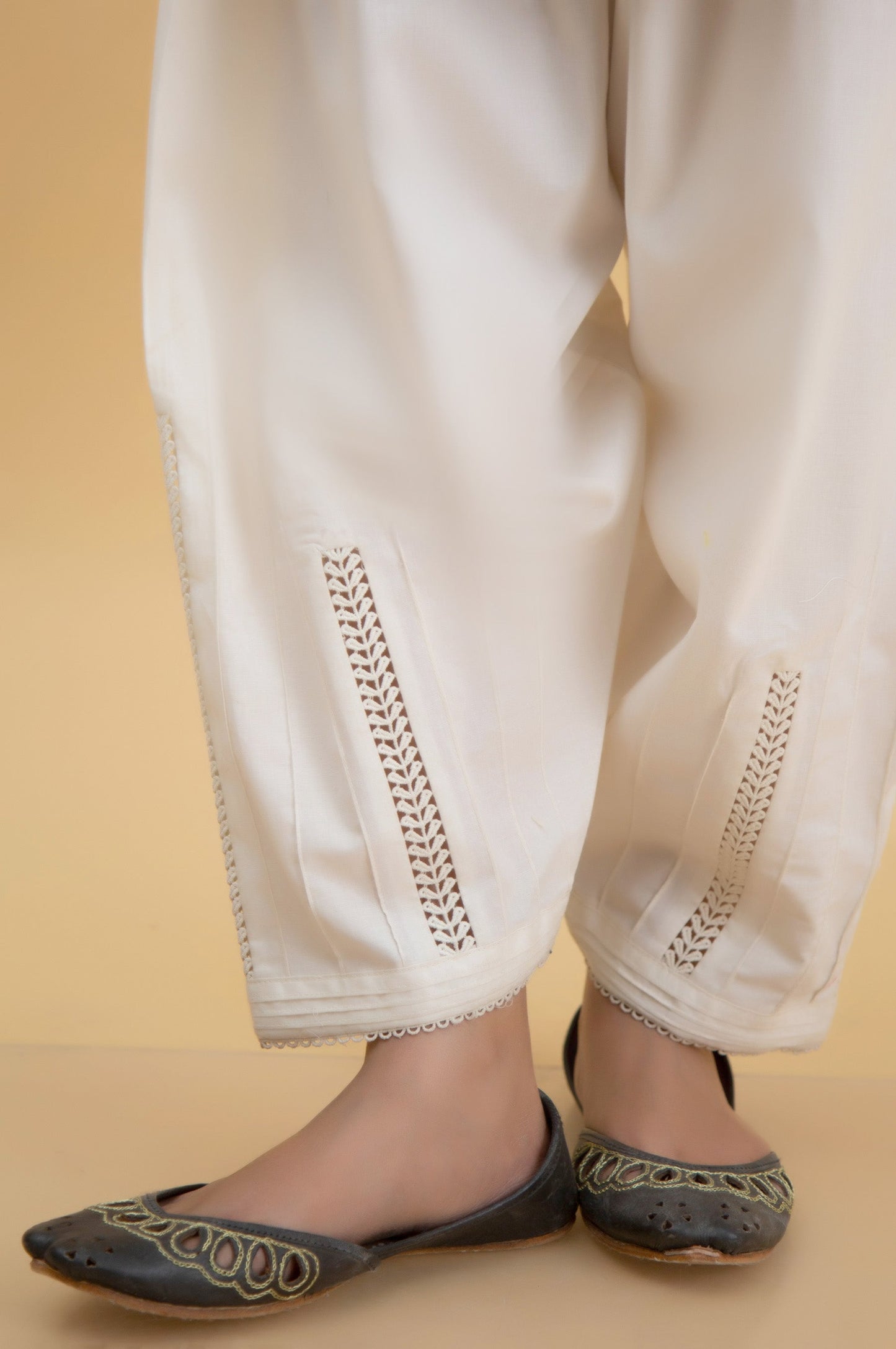 Embellished Cambric Shalwar