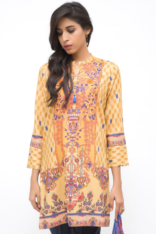 Unstitched 2 Piece Digital Printed Suit