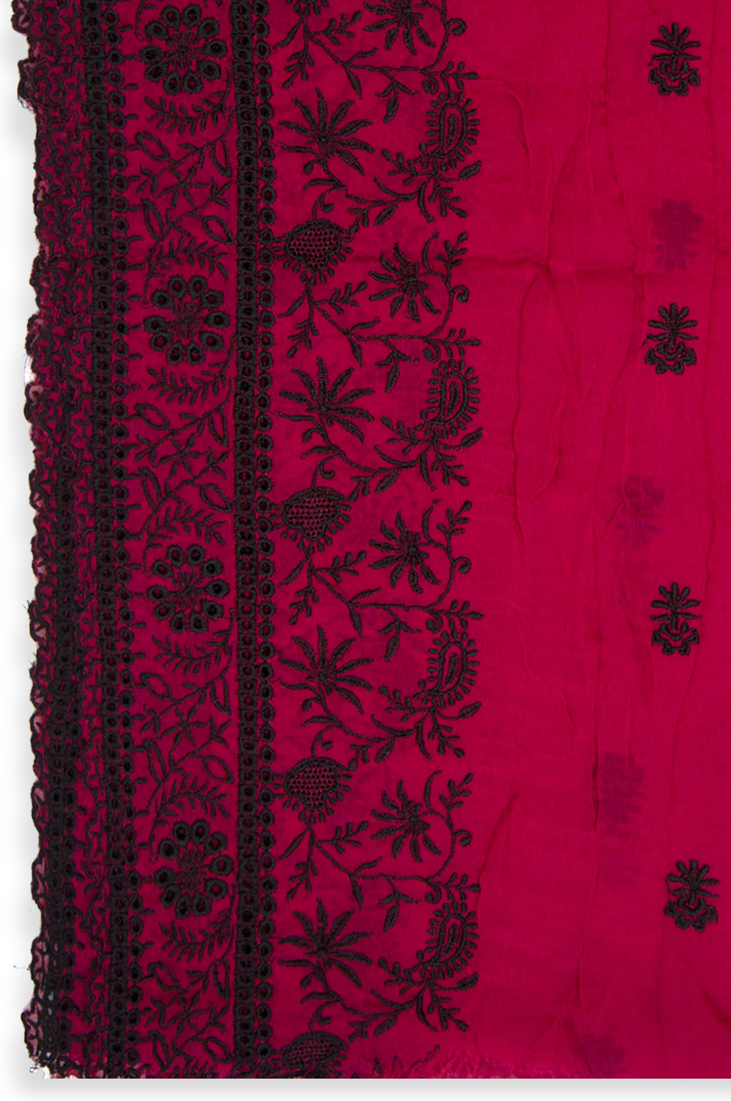 Printed Chiffon Dupatta - Beige