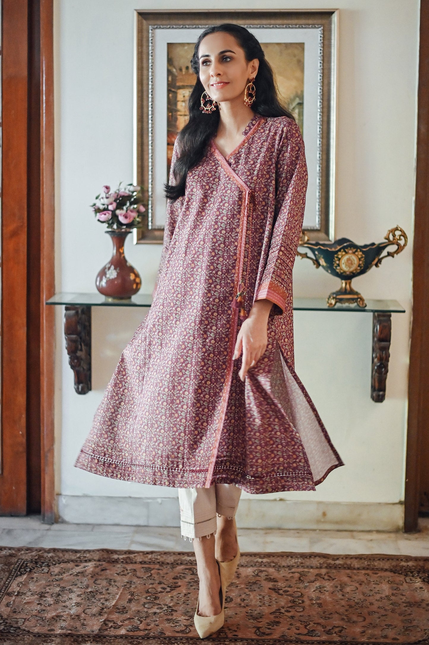 Unstitched 1 Piece Digital Printed Cottel Shirt