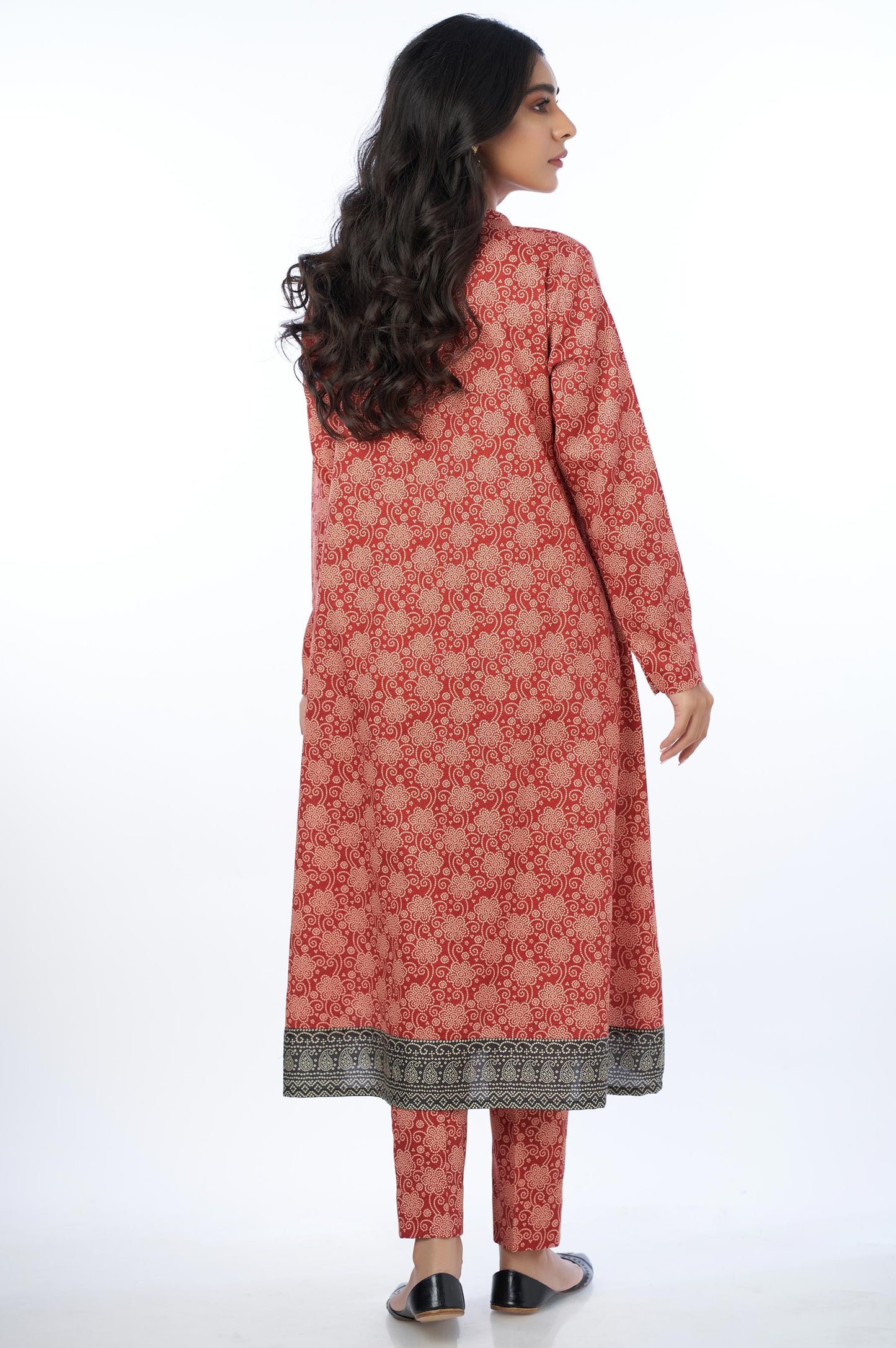 Unstitched 1 Piece Printed Cottel Shirt