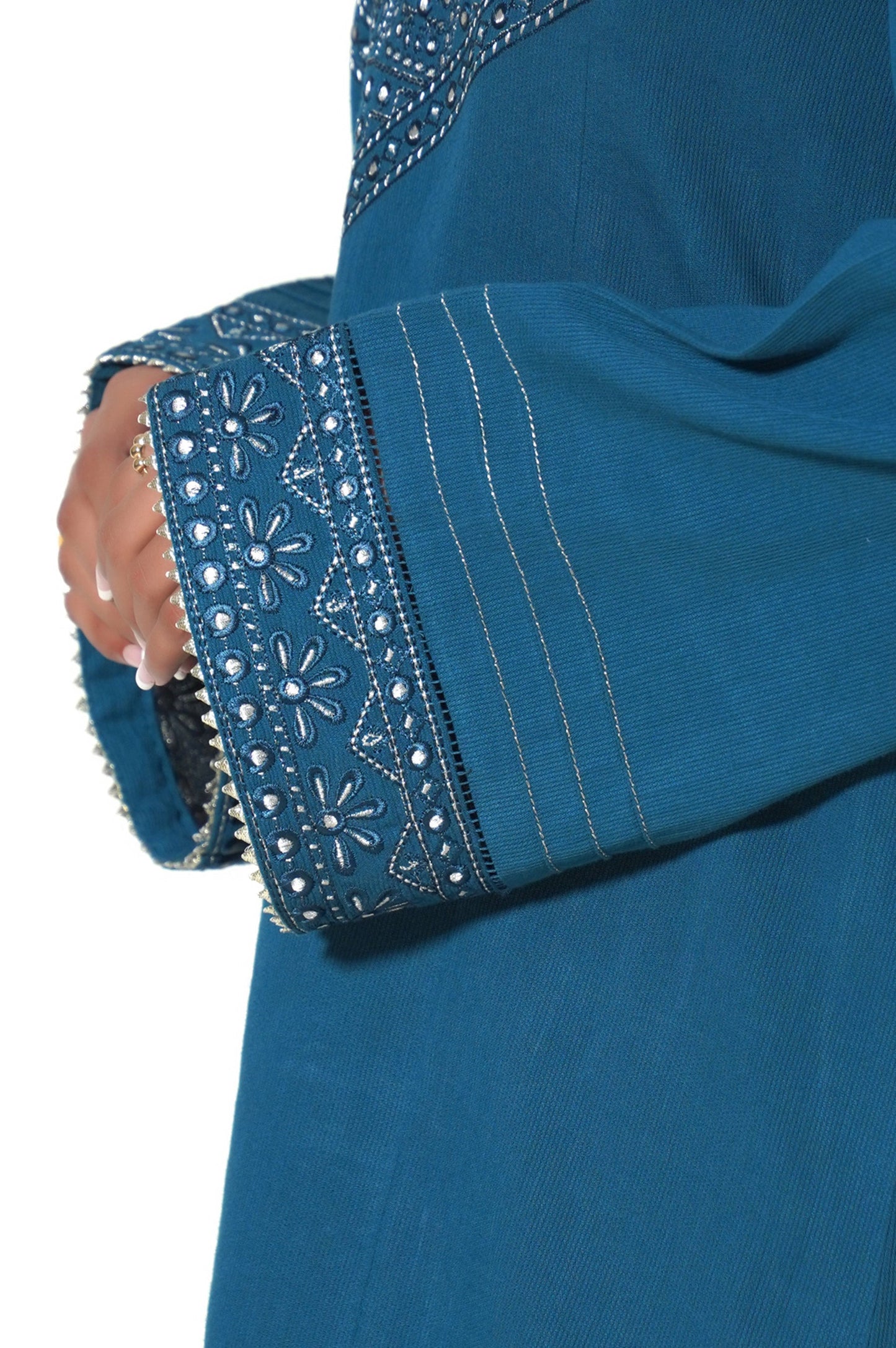 Unstitched 1 Piece Embroidered Cottel Shirt