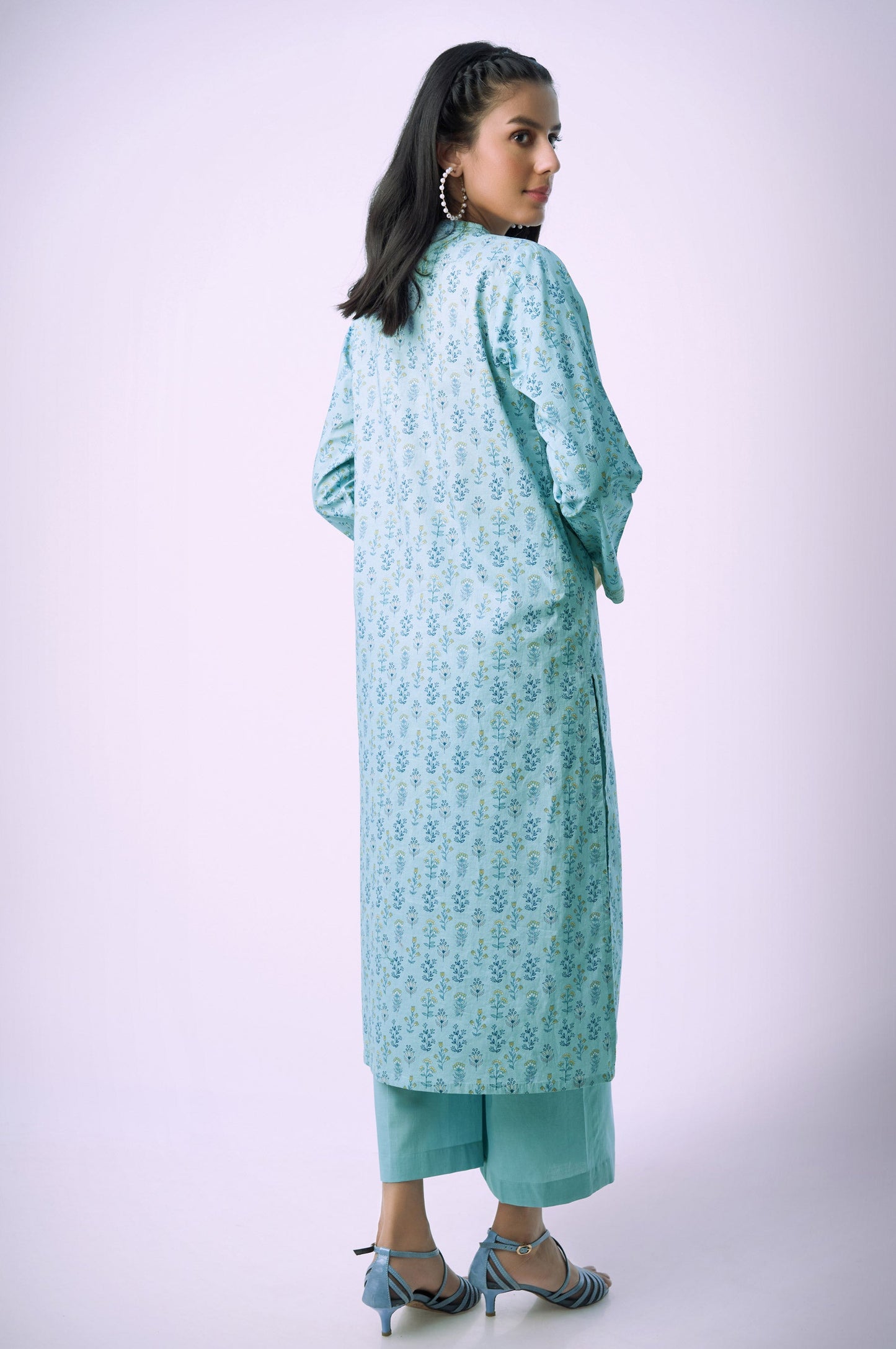 Unstitched 2 Piece Printed Lawn Suit