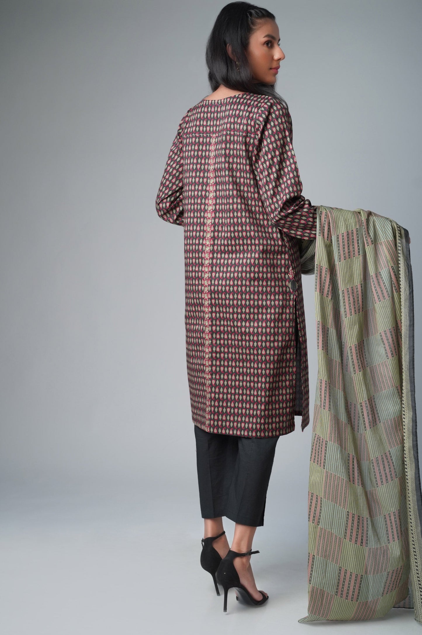 Unstitched 2 Piece Printed Lawn Suit