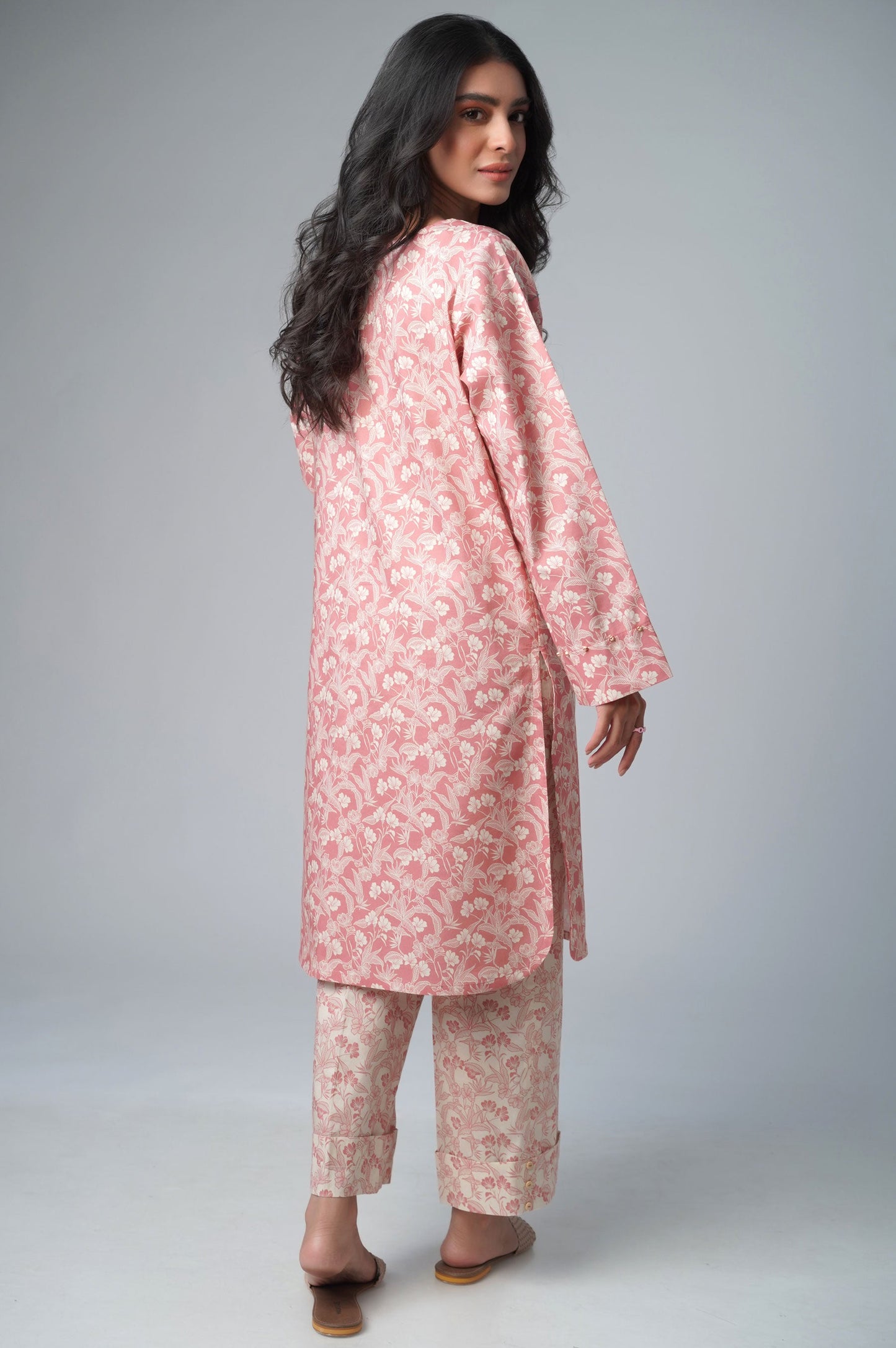 Unstitched 2 Piece Printed Lawn Suit