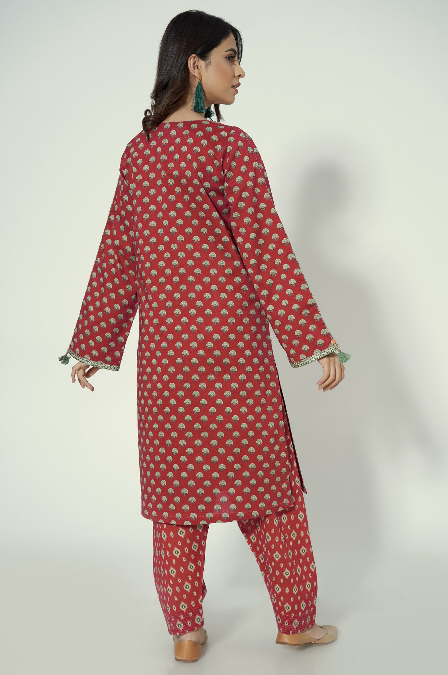 Unstitched 2 Piece Printed Lawn Suit
