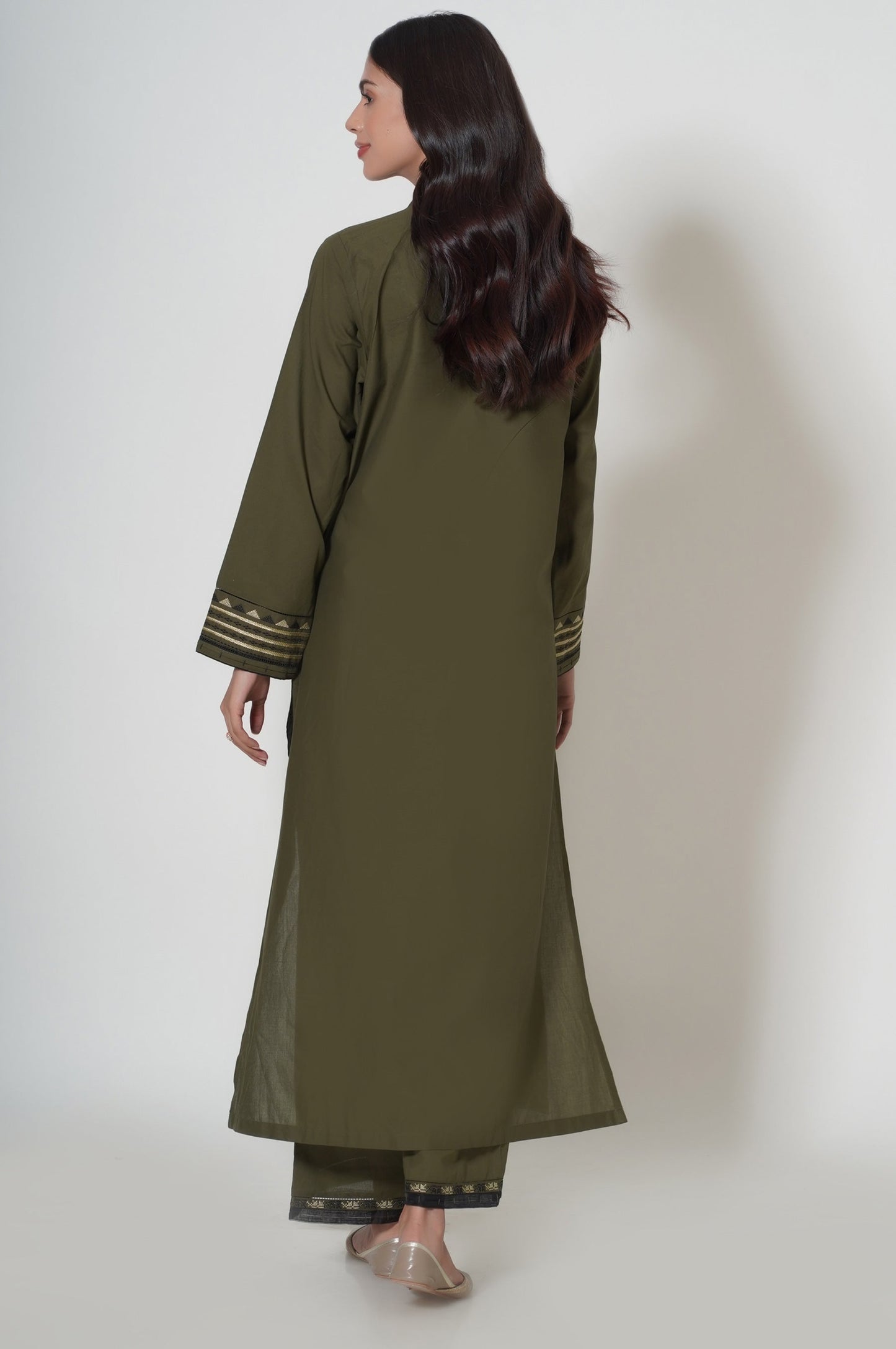 Unstitched 2 Piece Embroidered Cambric Suit