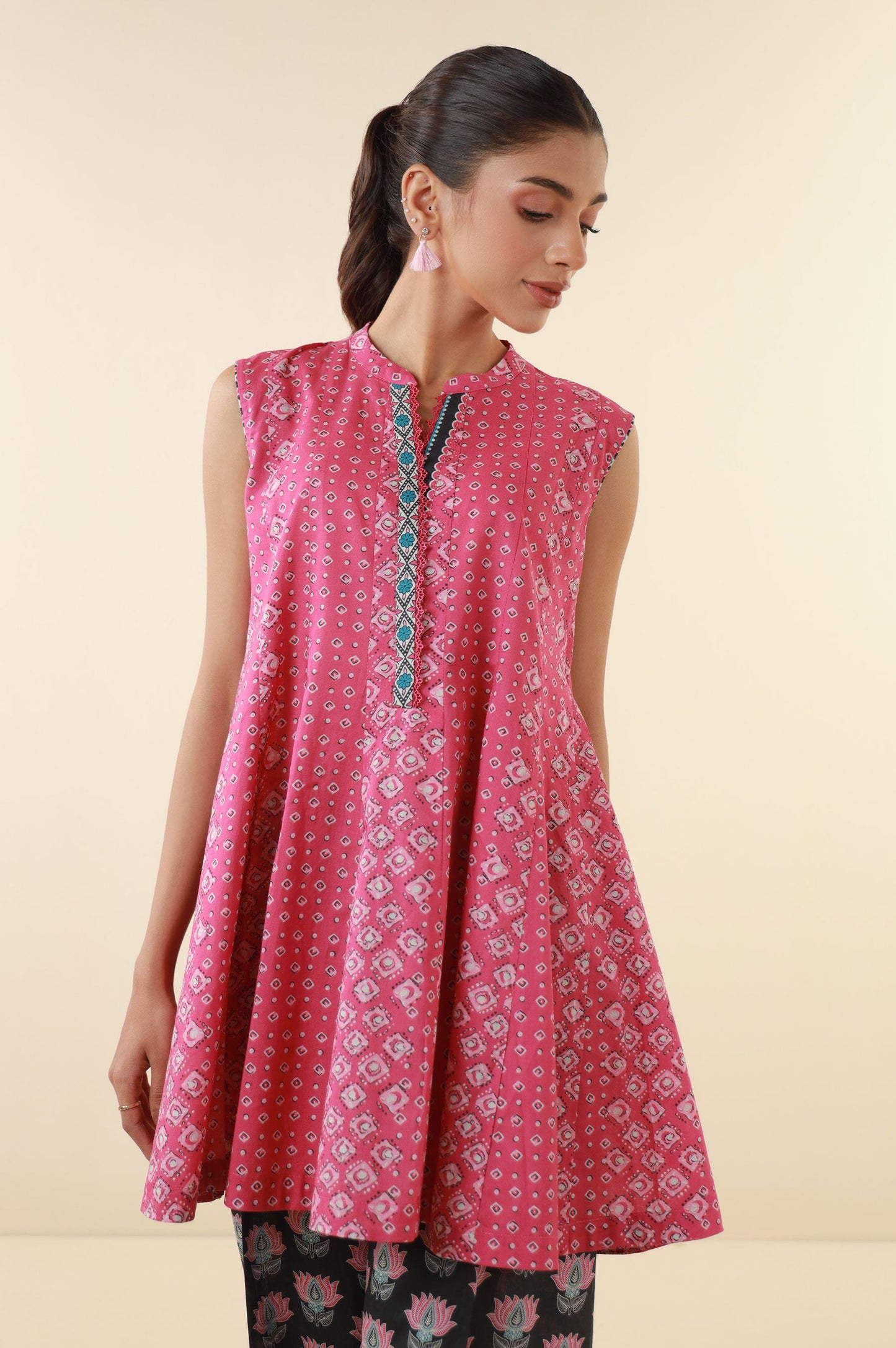 Unstitched 2 Piece Printed Lawn Suit