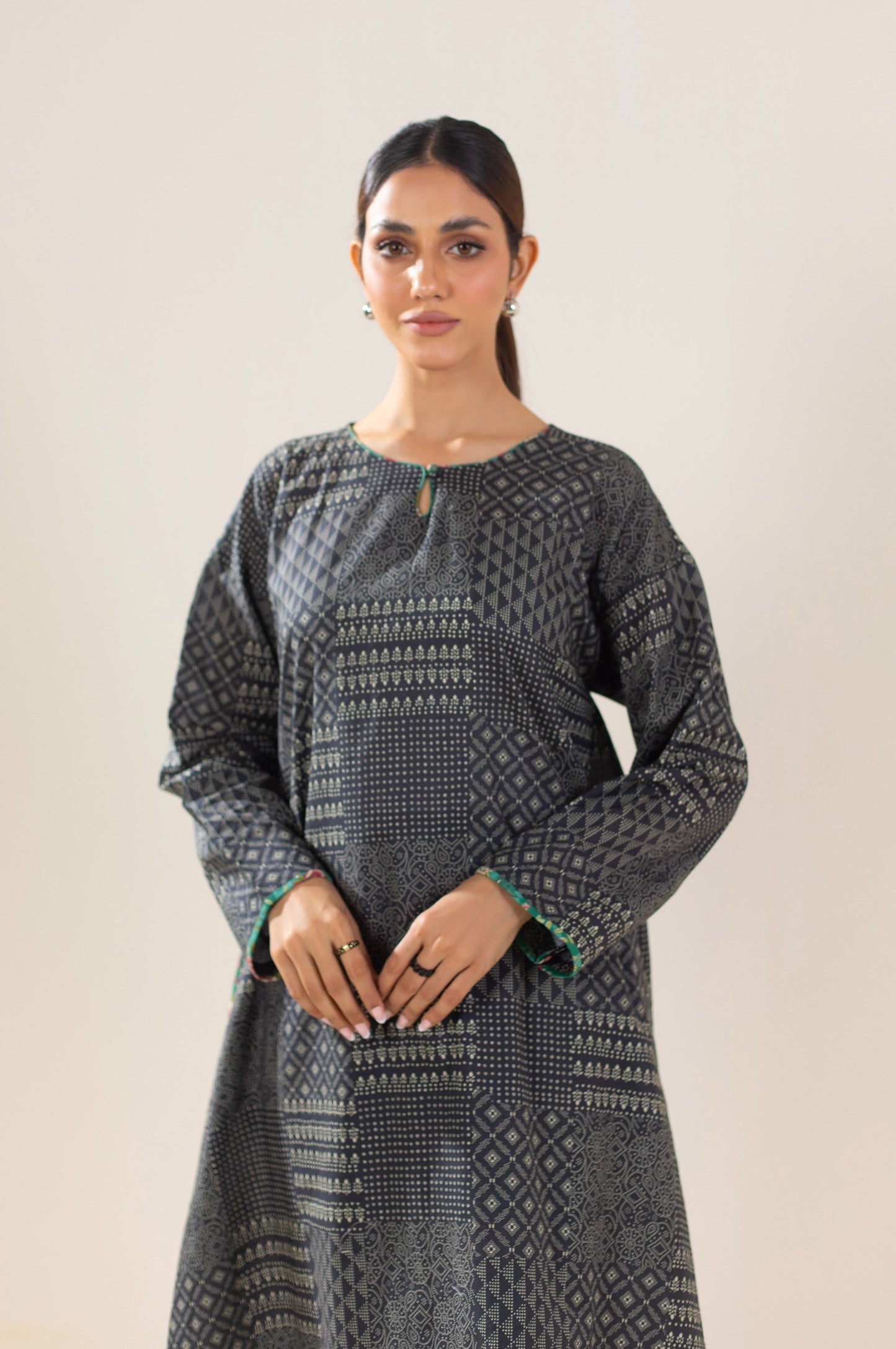 Unstitched 2 Piece Printed Lawn Suit