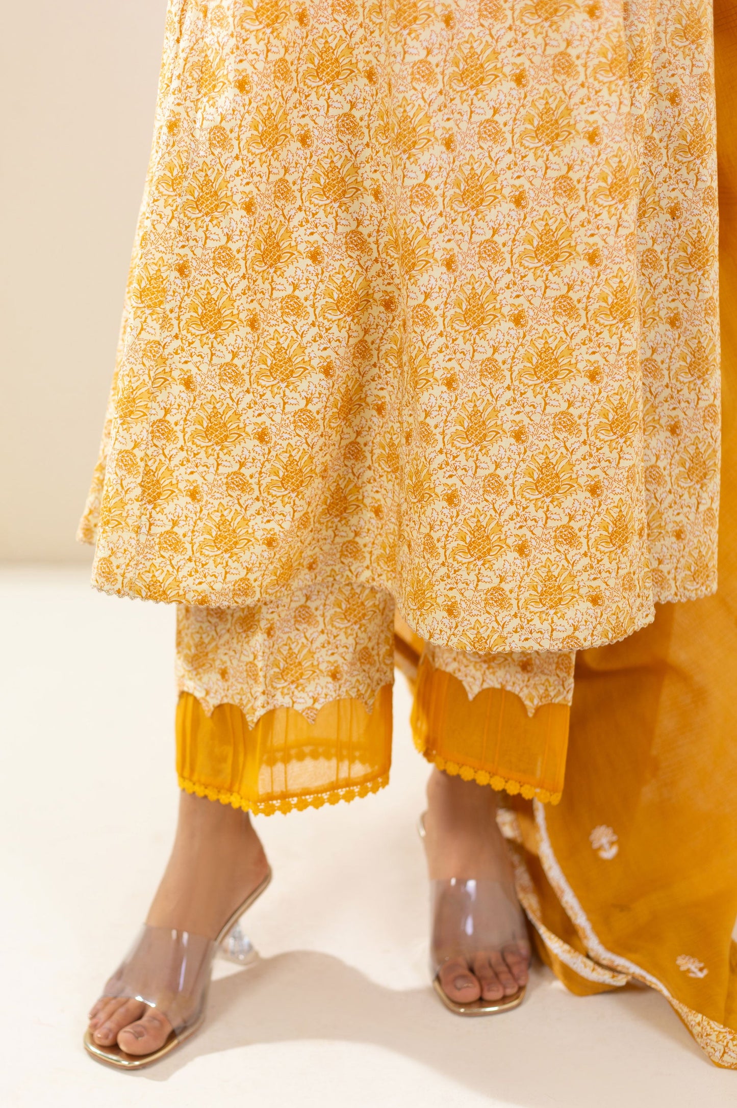 Unstitched 3 Piece Printed Lawn Suit