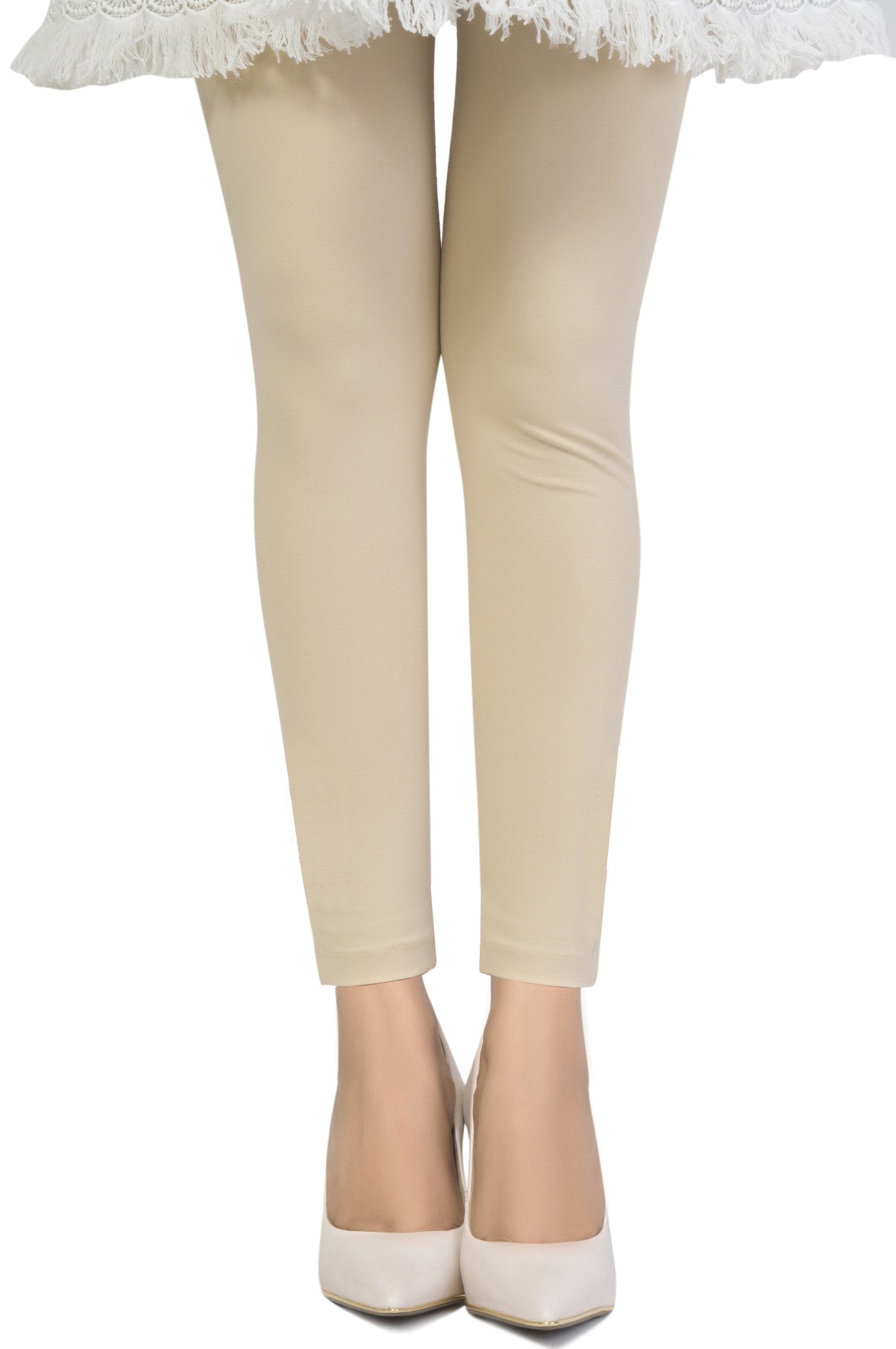 Zeen Cotton Legging - Sand Dollar