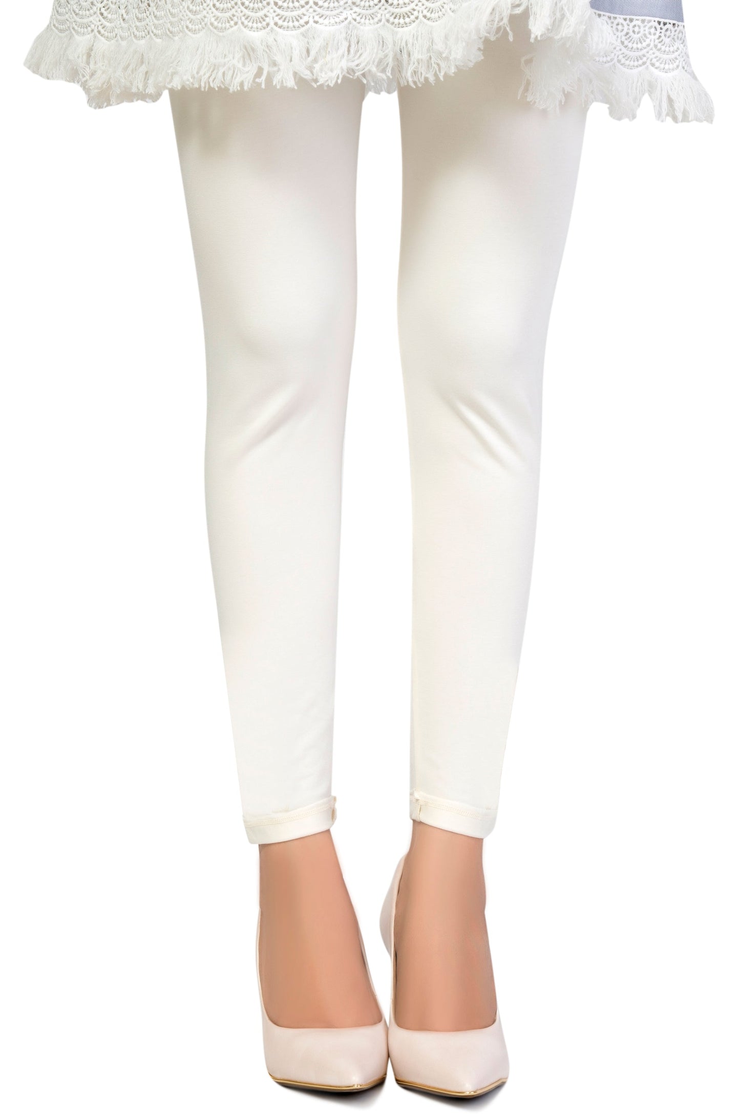 Zeen Cotton Legging - Off White