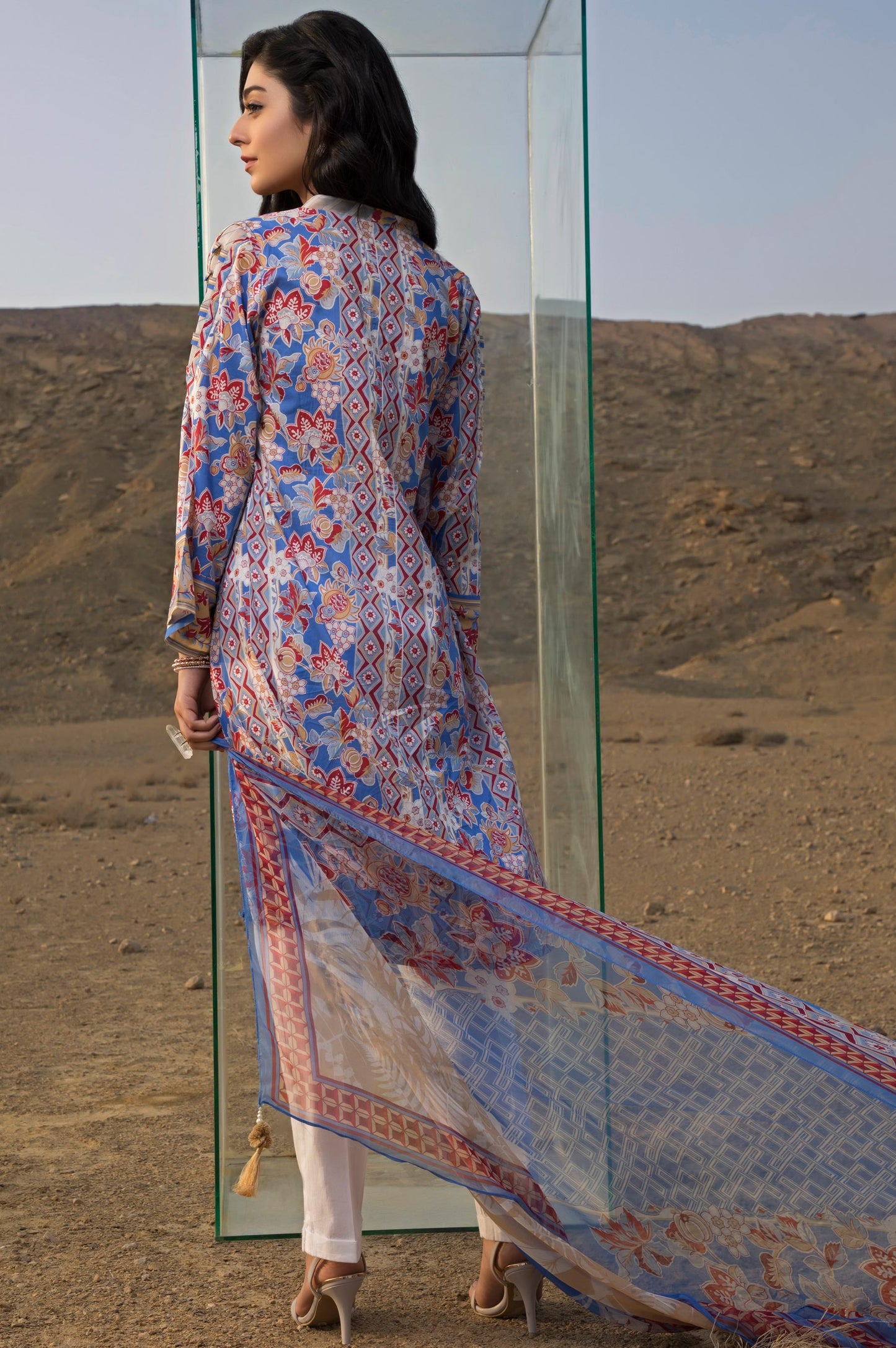 Stitched 2 Piece Printed Lawn Suit