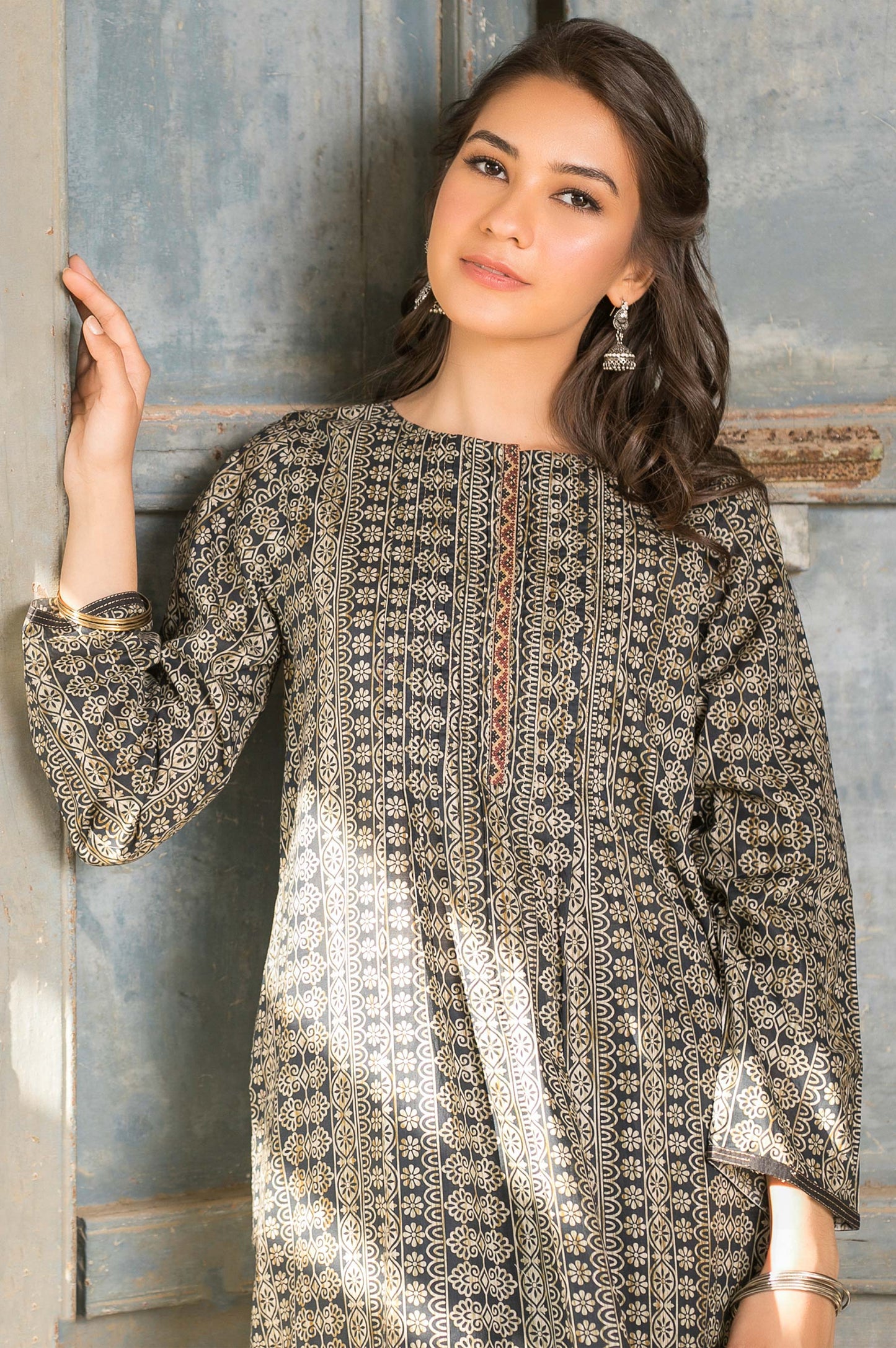 Stitched 1 Piece Digital Printed Lawn Shirt