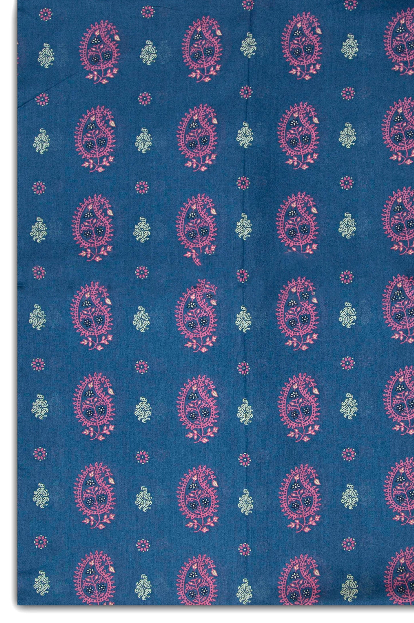 Printed Lawn Dupatta - Persian Blue