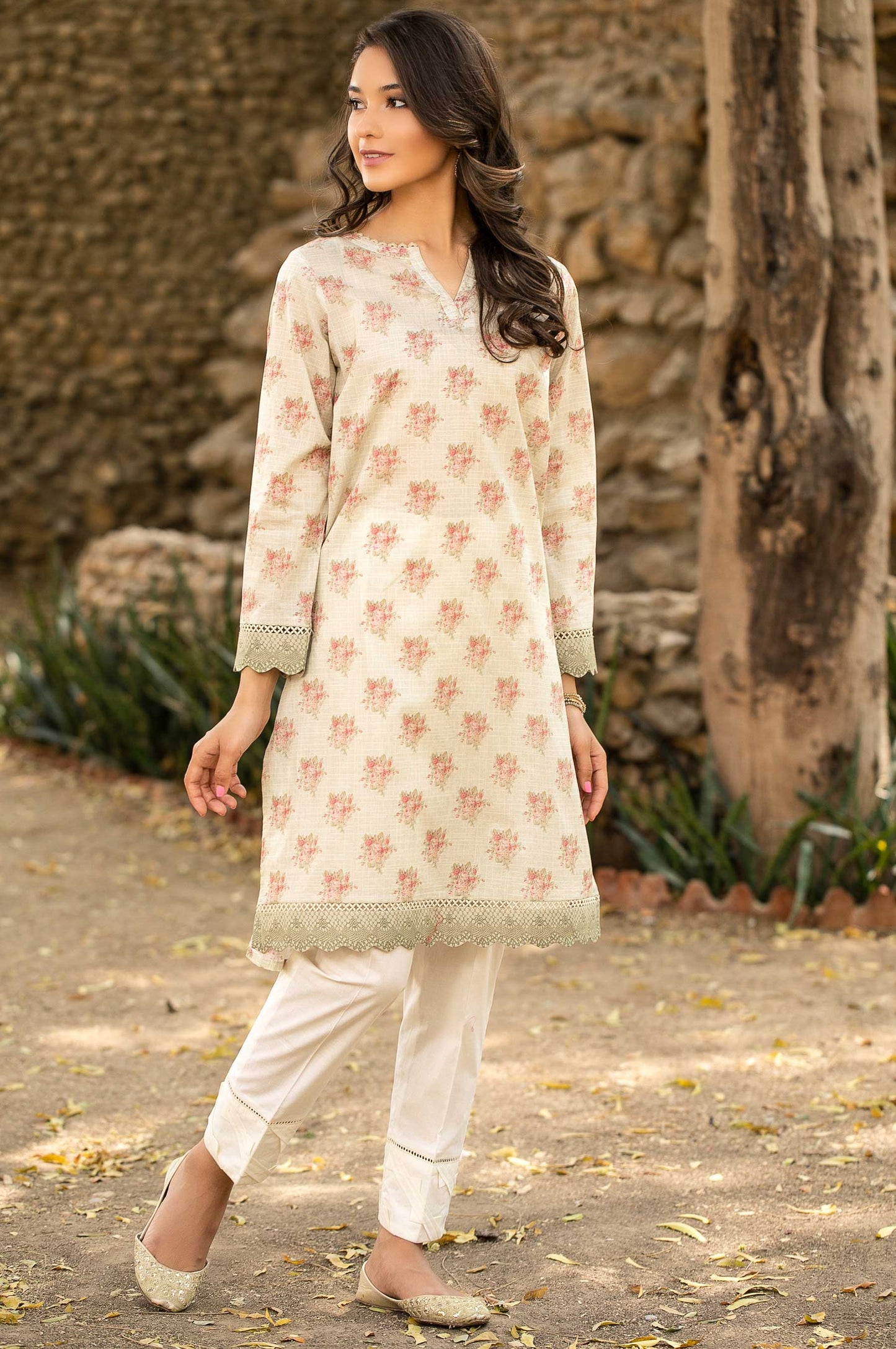 Stitched 1 Piece Digital Printed Lawn Shirt