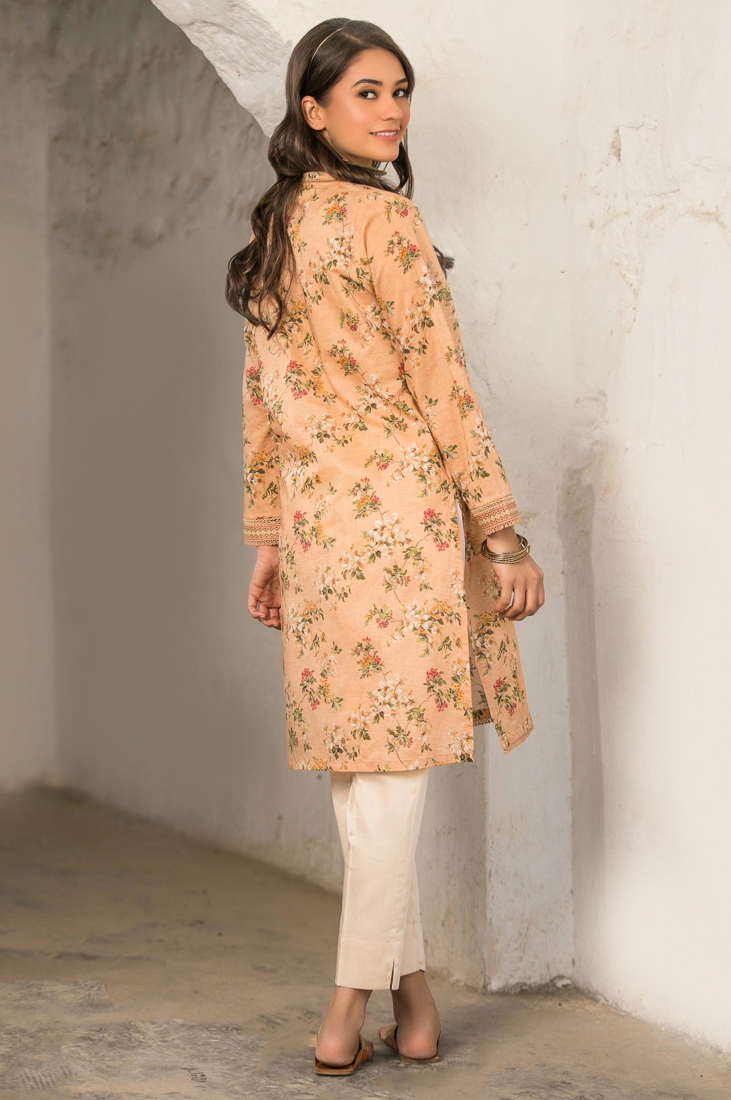 Stitched 1 Piece Digital Printed Lawn Shirt