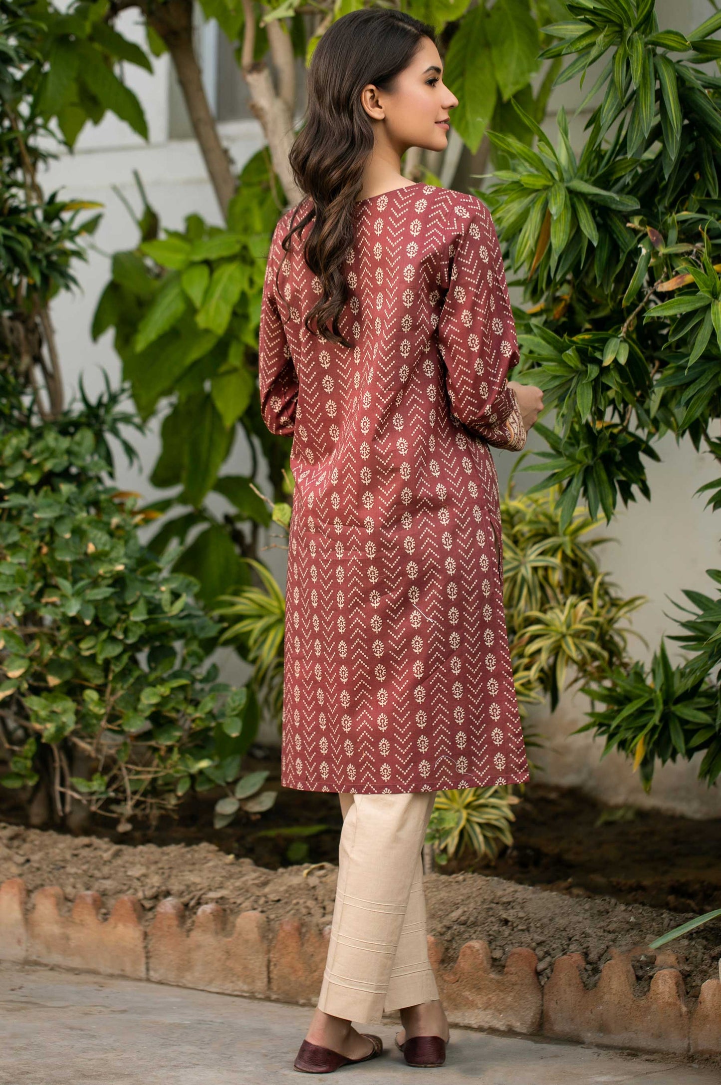 Stitched 1 Piece Digital Printed Doria Lawn Shirt