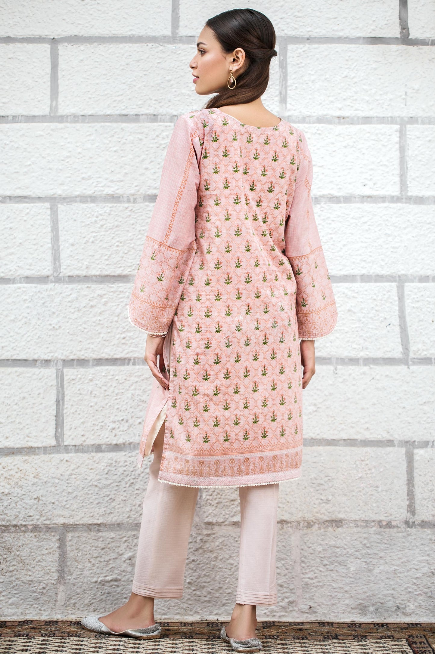 Stitched 1 Piece Digital Printed Lawn Shirt