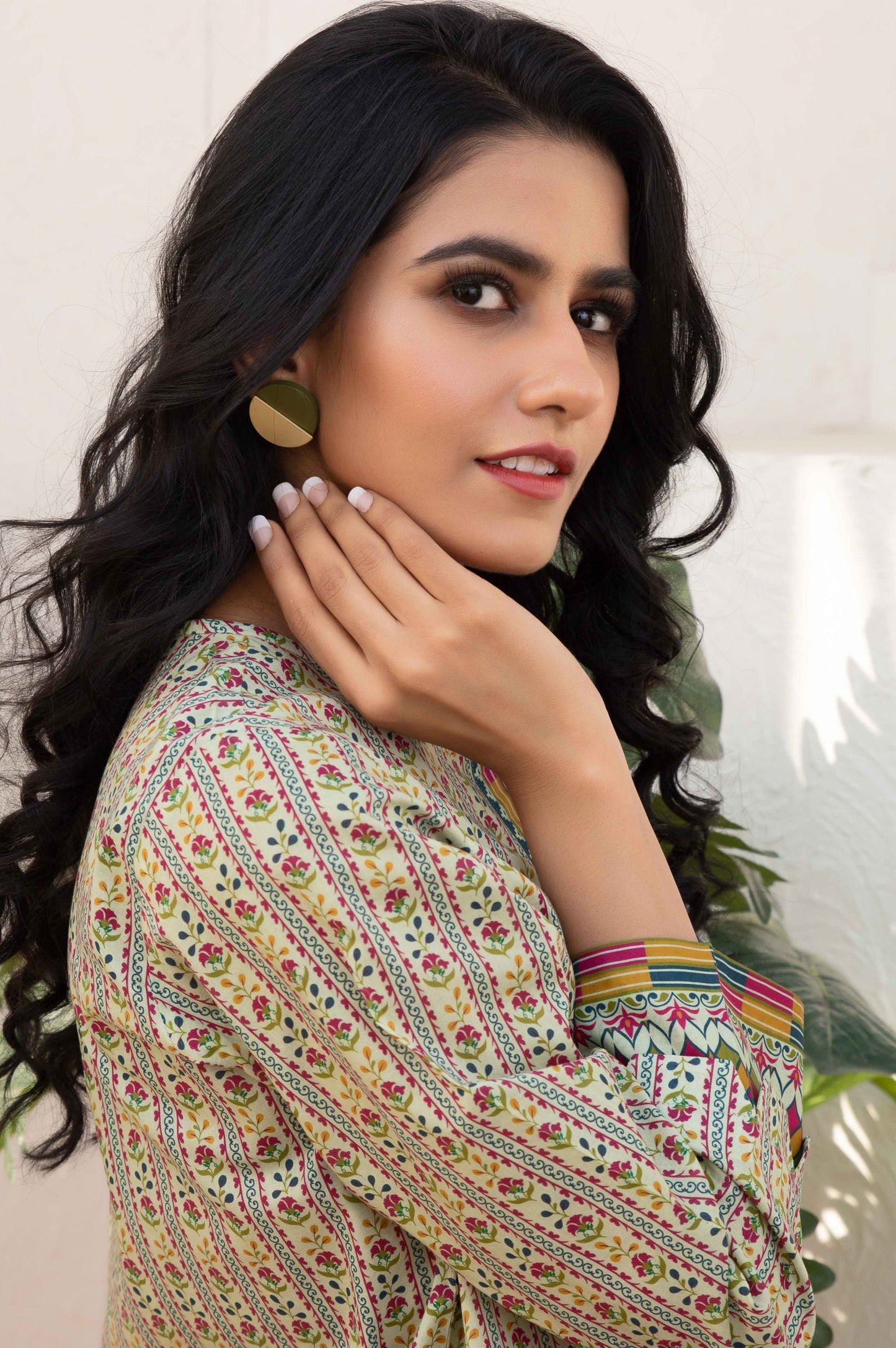 Stitched 1 Piece Digital Printed Doria Lawn Shirt