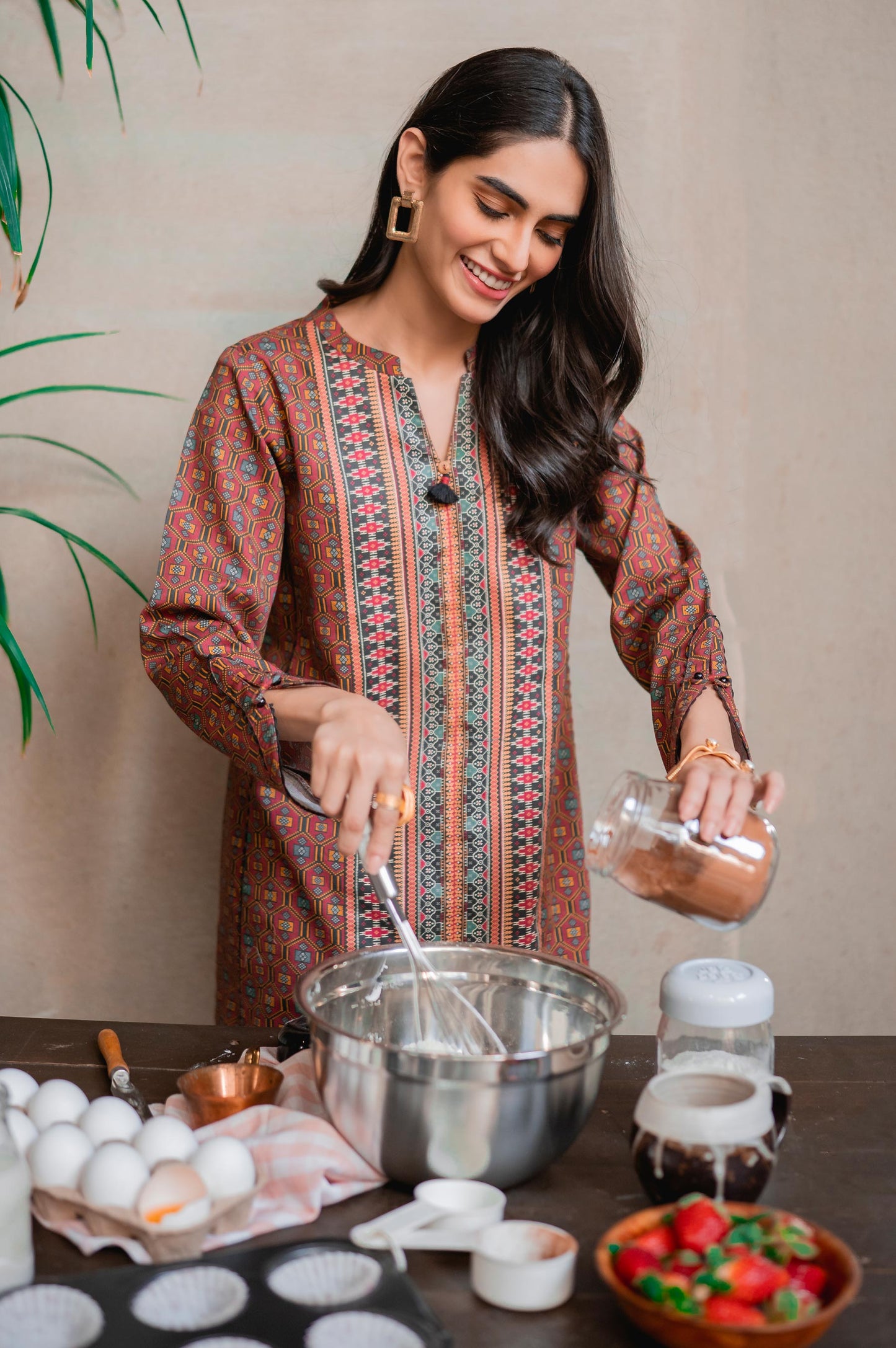 Stitched 1 Piece Digital Printed Cottel Shirt