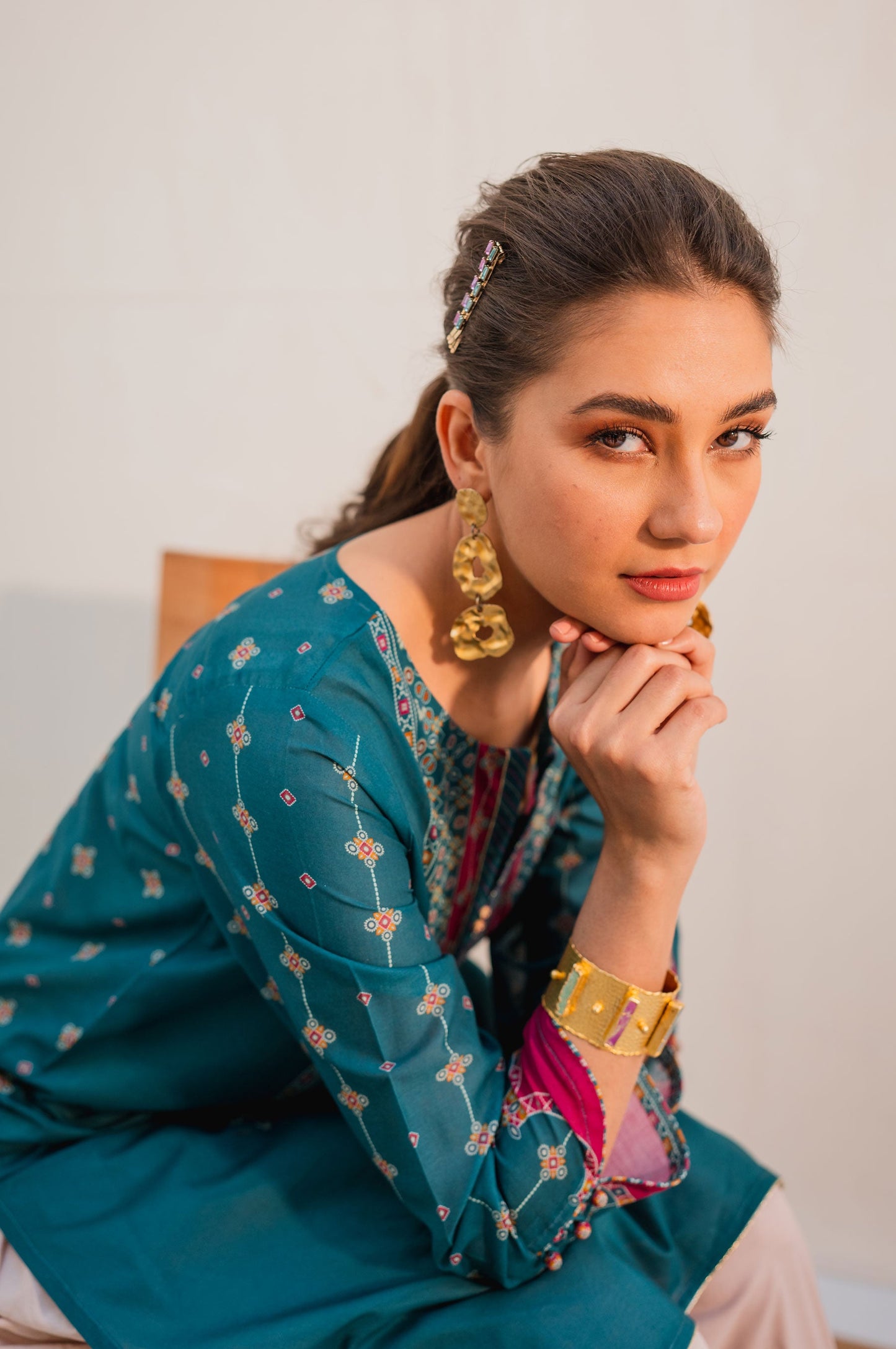 Stitched 1 Piece Digital Printed Lawn Shirt