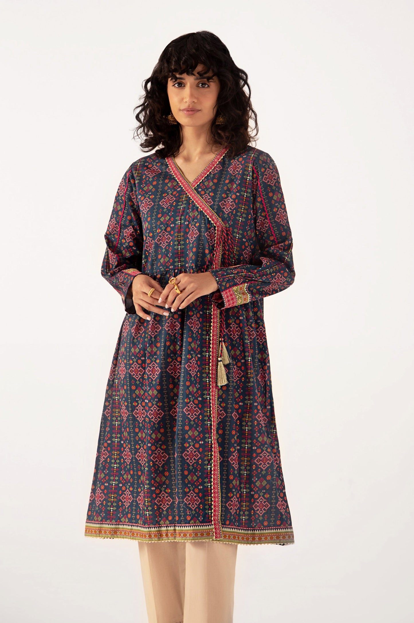 Stitched 1 Piece Digital Printed Lawn Shirt