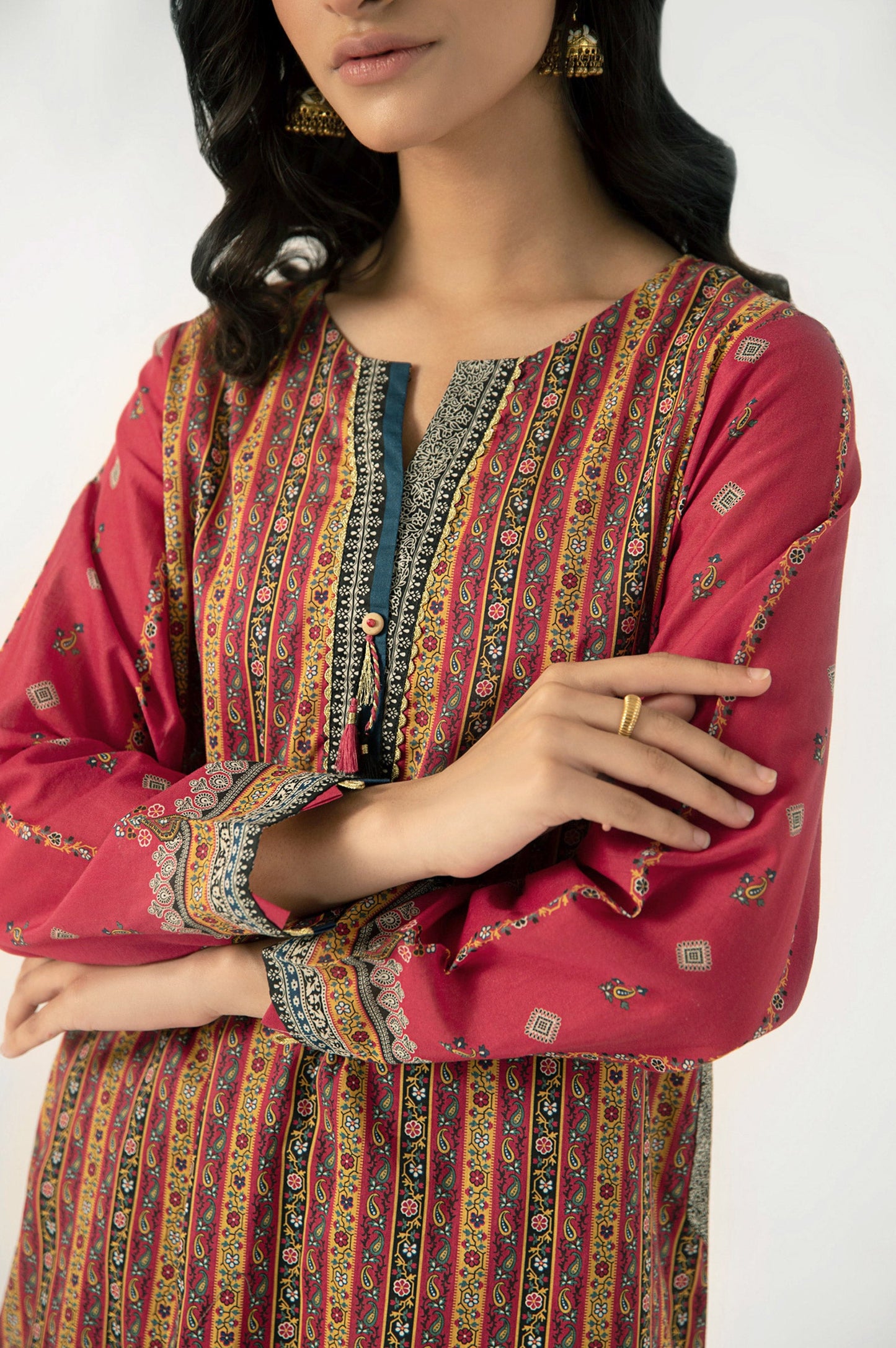 Stitched 1 Piece Digital Printed Lawn Shirt