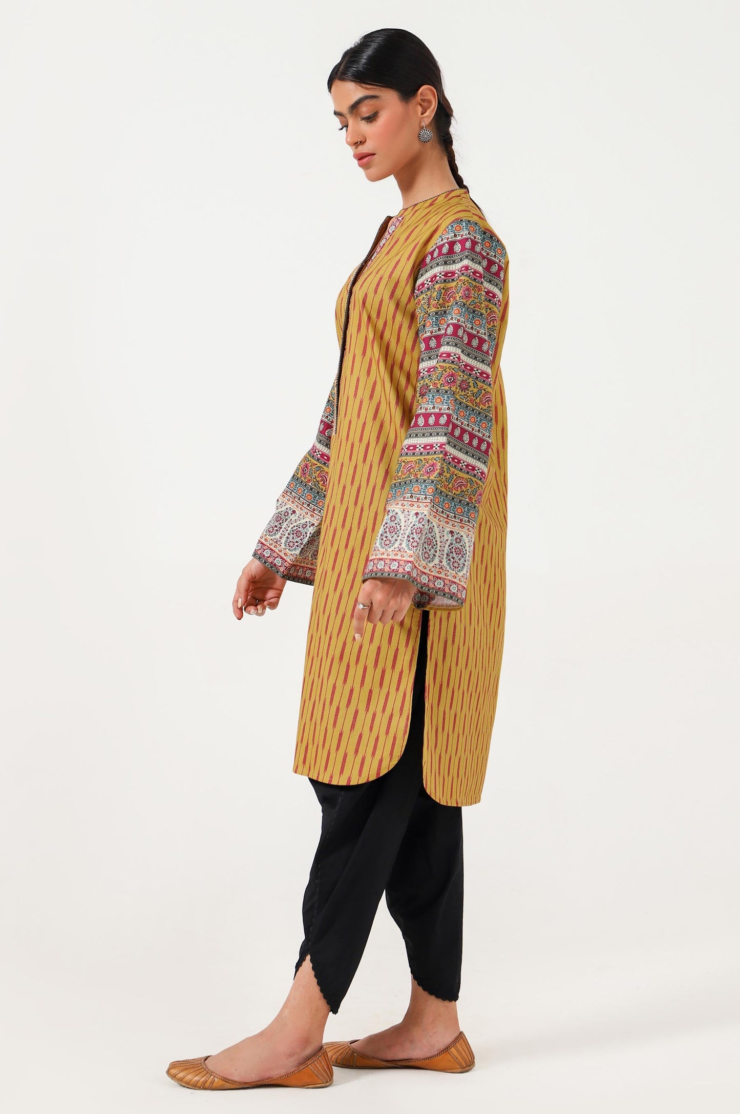 Stitched 1 Piece Digital Printed Lawn Shirt