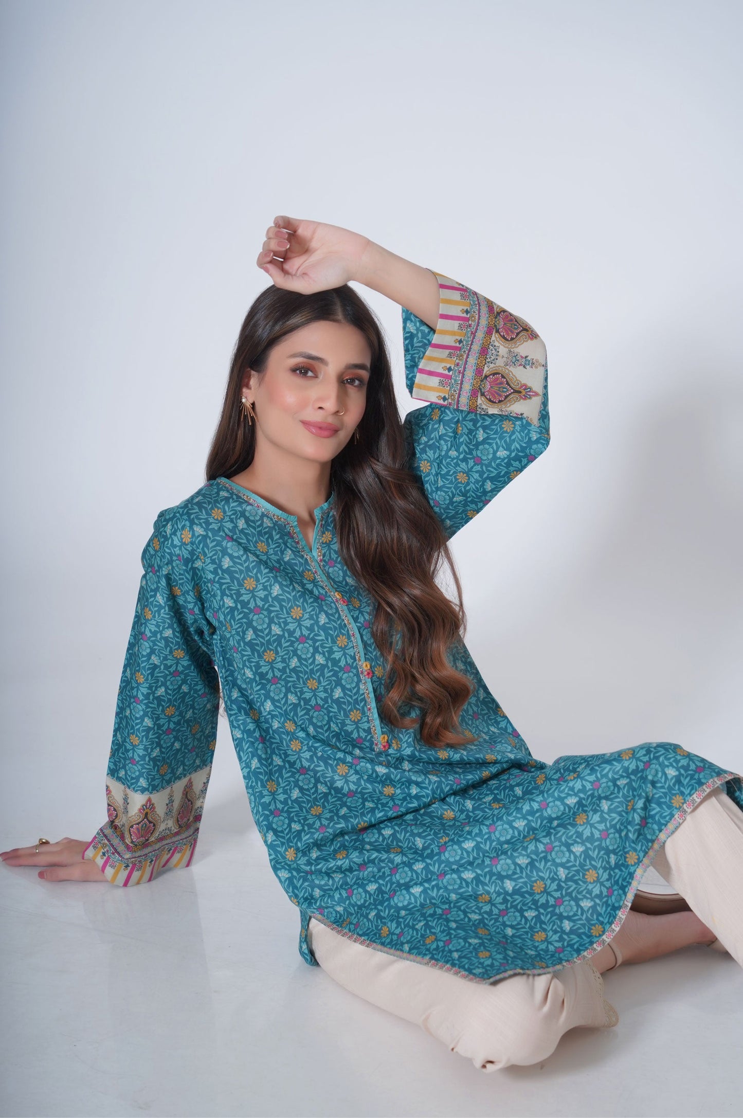 Stitched 1 Piece Printed Lawn