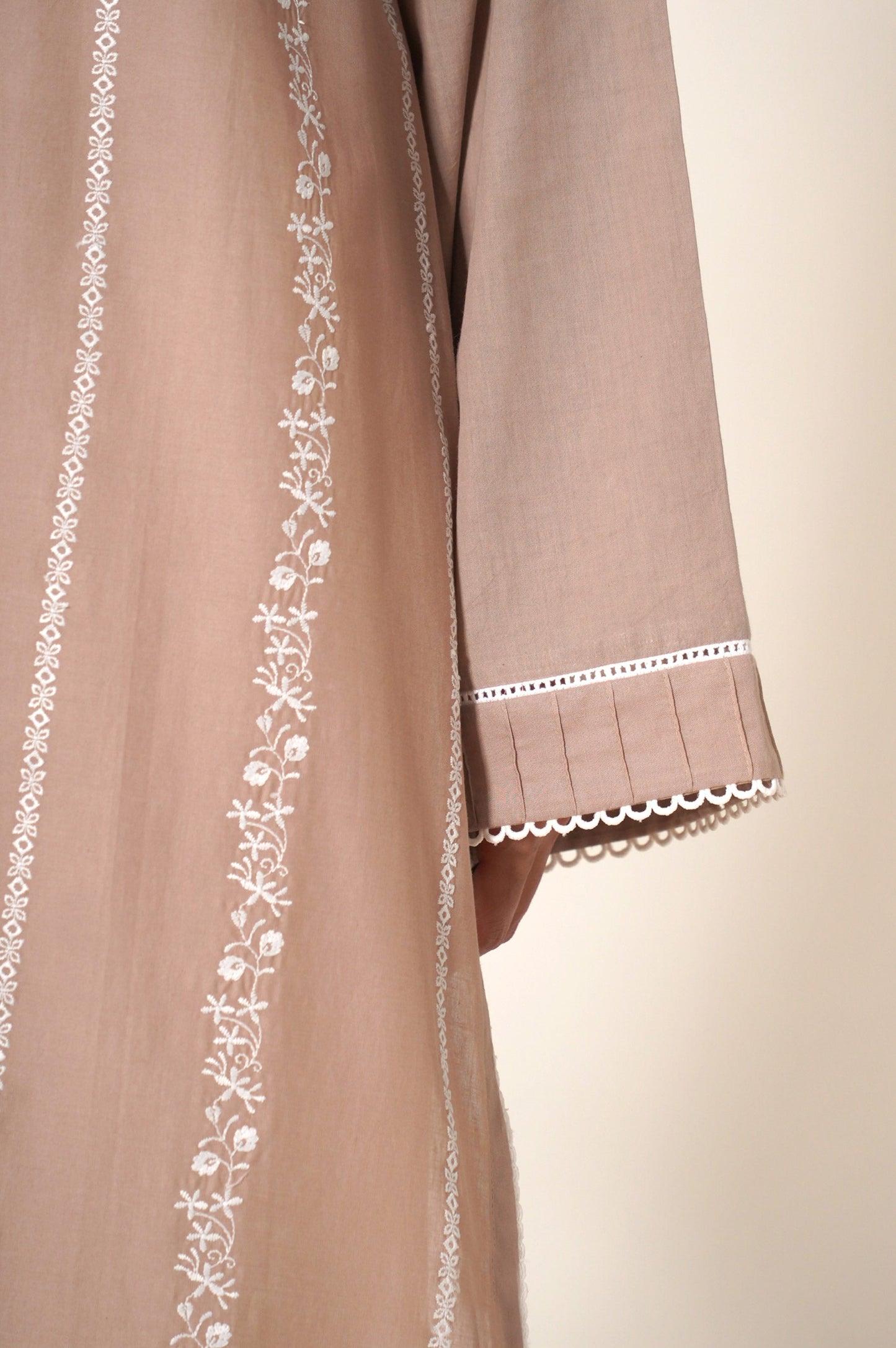 Stitched 1 Piece Chikankari Shirt