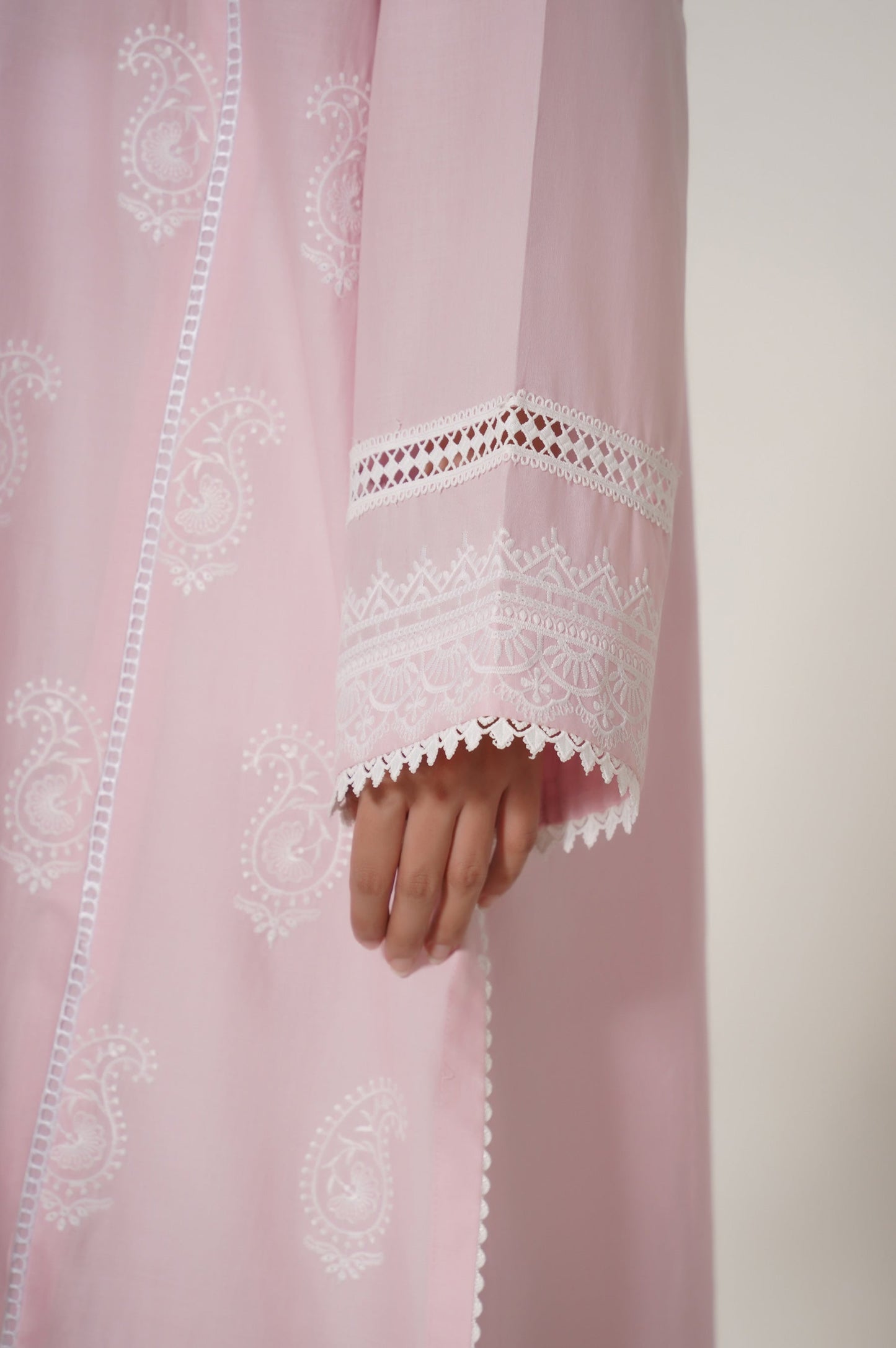 Stitched 1 Piece Cambric Shirt