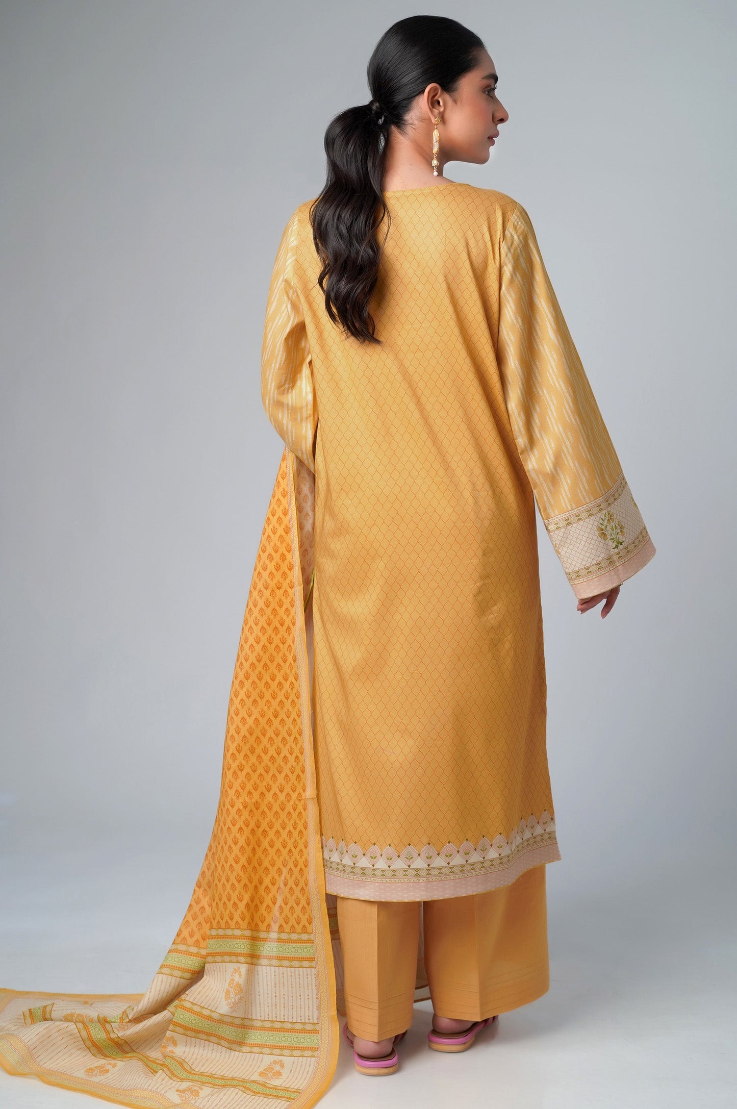 Stitched 2 Piece Printed Lawn