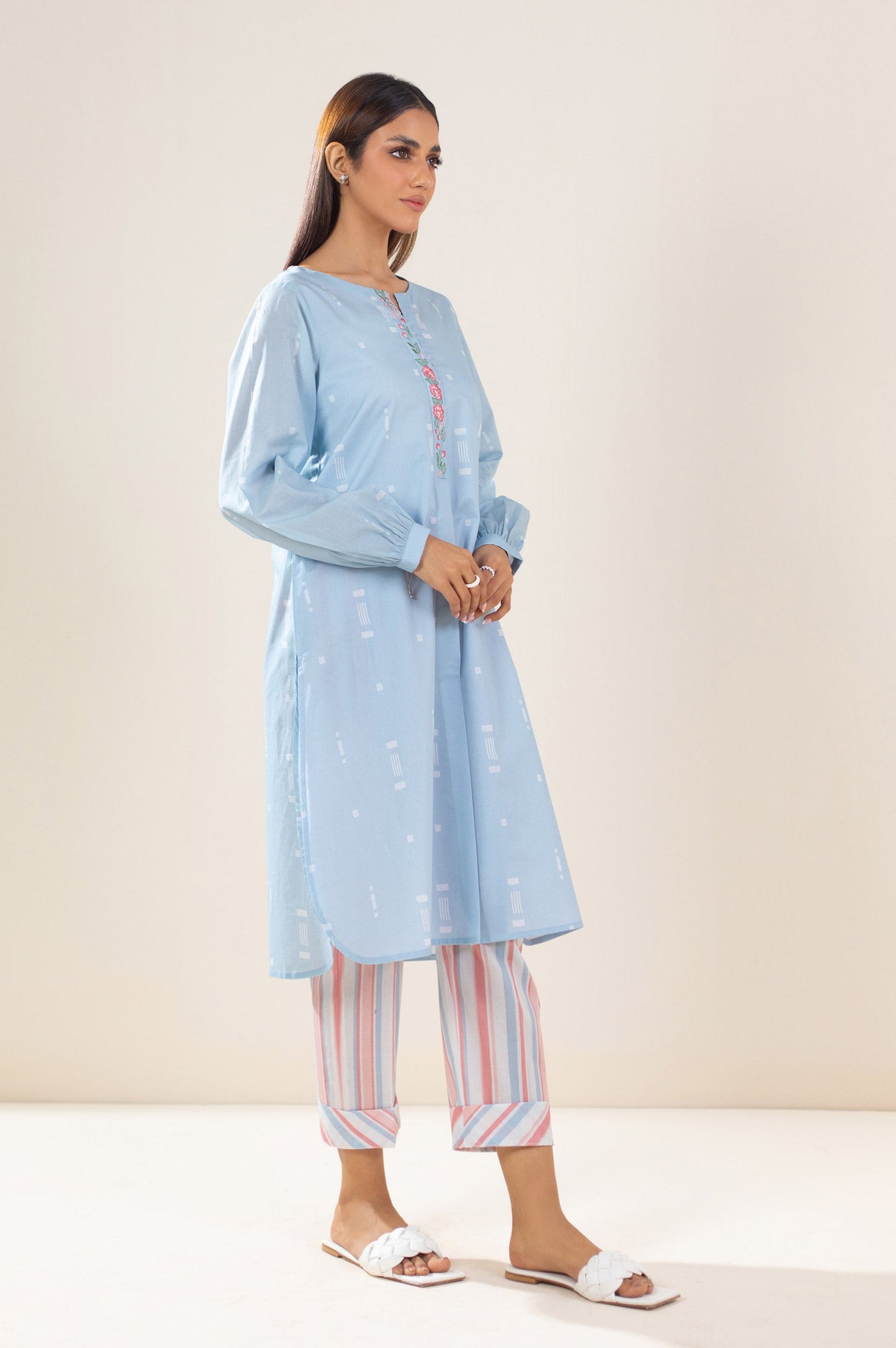 Stitched 2 Piece Printed Lawn Suit