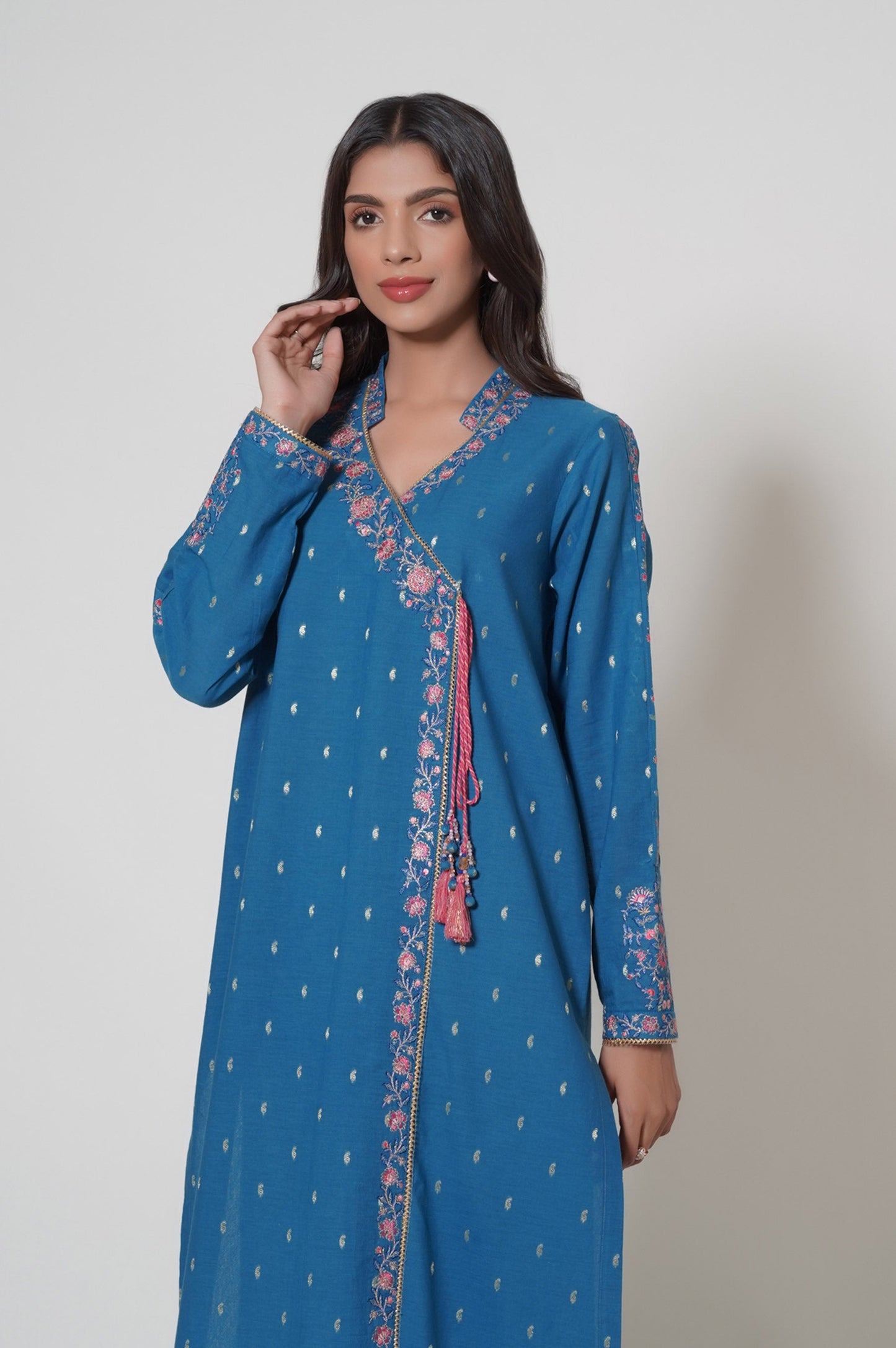 Stitched 3 Piece Embroidered Mysuri Suit