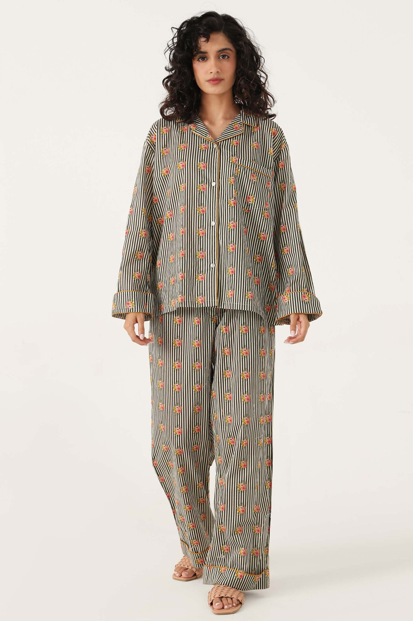2 Piece PJ Set - Black